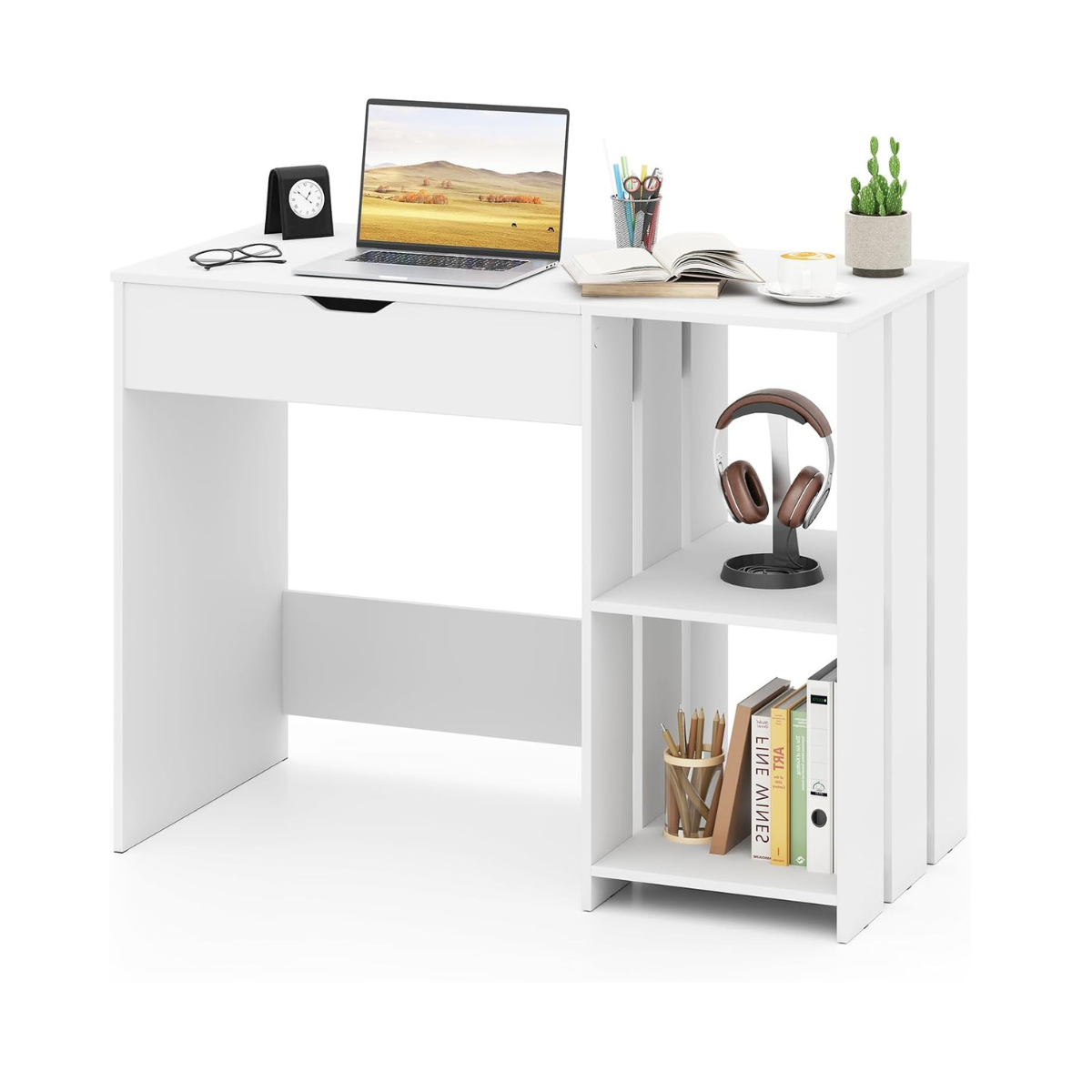 Tõstetava lauaplaadiga kirjutuslaud väike arvutilaud laste kirjutuslaud kontorilaud