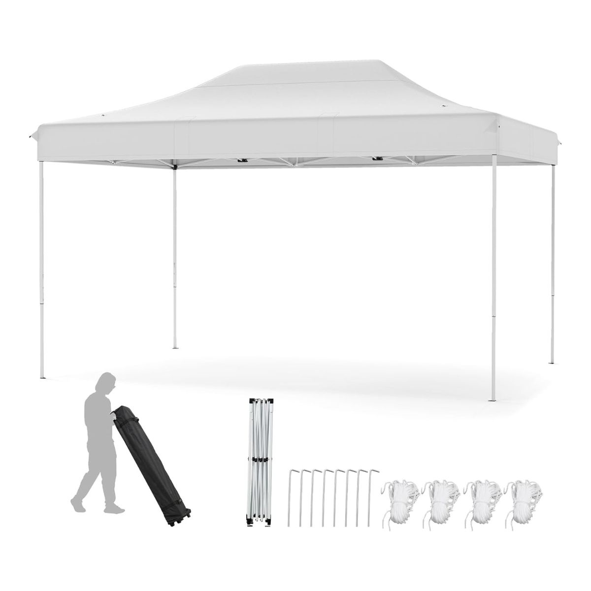 3 x 45 m kokkupandav paviljon ratastega kotiga 4 köiega kõrguse reguleeritav pop-up paviljon aiamajake bee