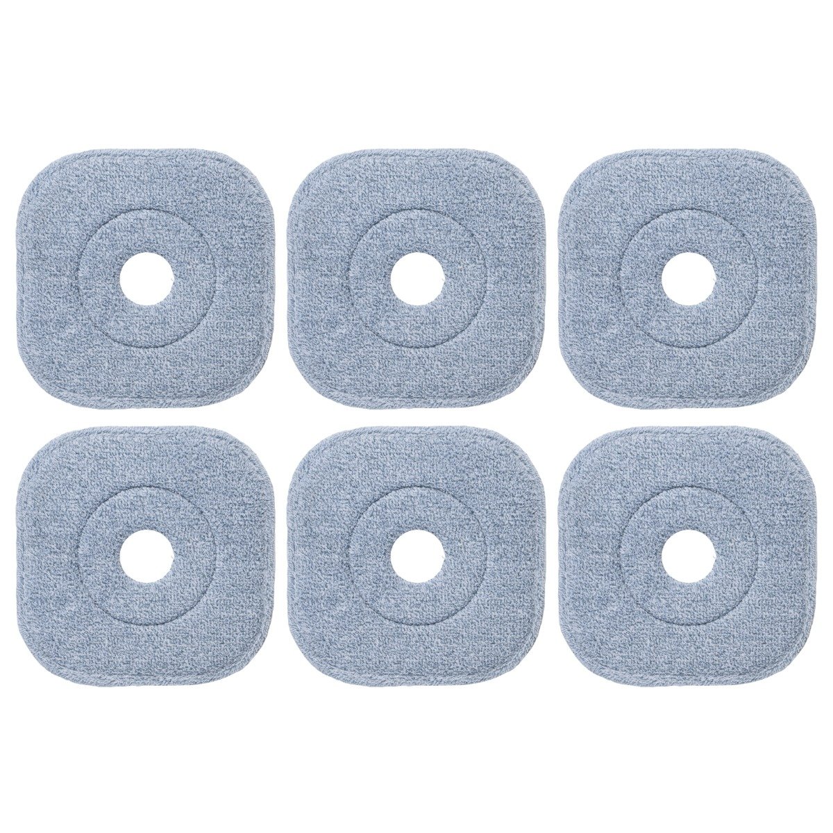 4L mopi- ja ämbrisüsteem väänaja ja 360° pöörleva peaga, sinine põrandamopp