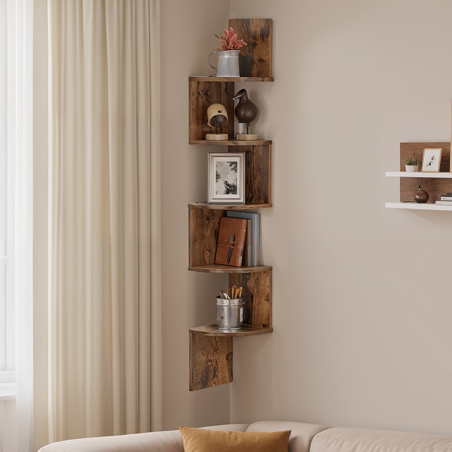 Nurgariiul, seinariiul 5 tasandit, ujuvriiul raamatute jaoks