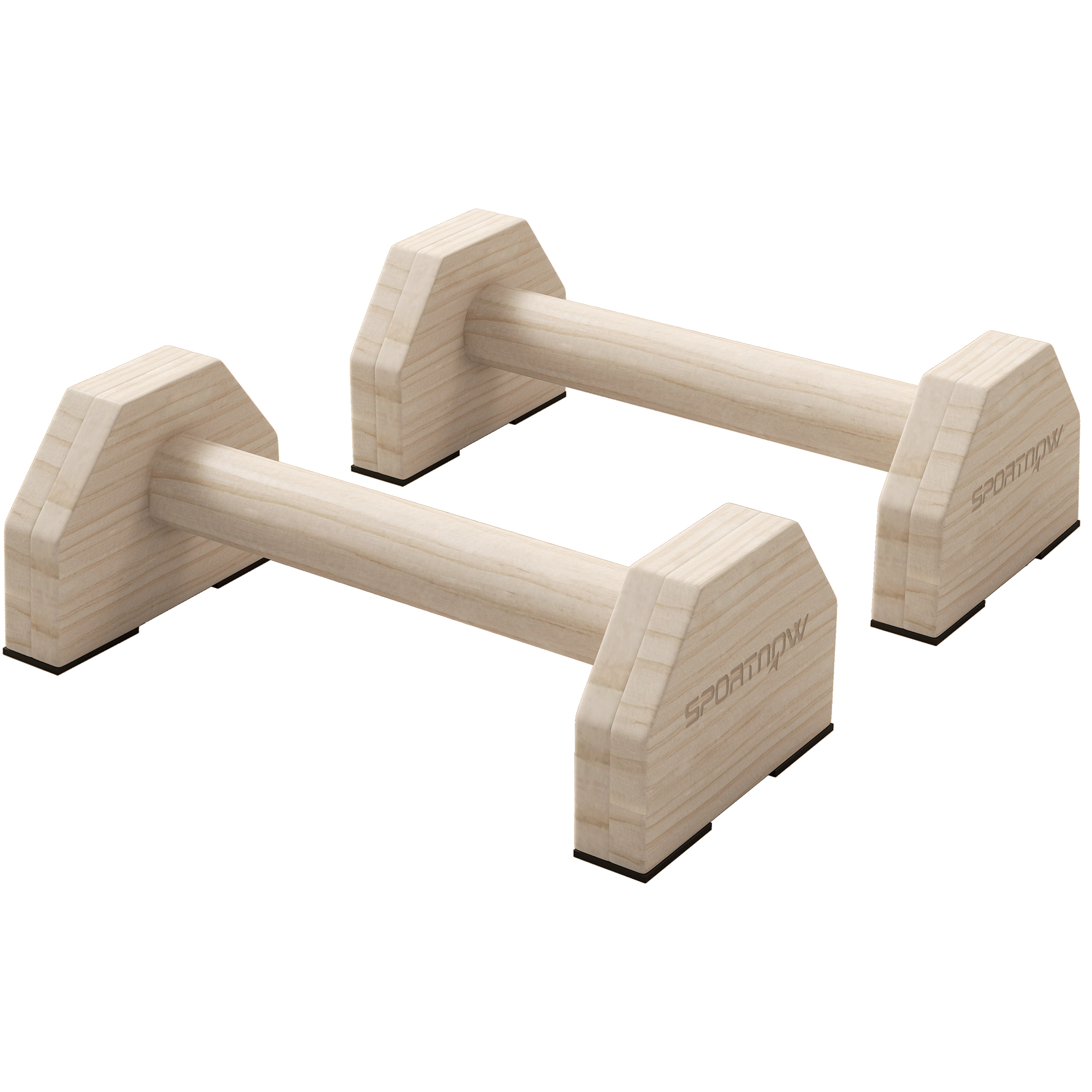 Kätekõverdusvardad komplektis 2, vastupidavad ja libisemiskindlad, kuni 120 kg, pöögipuit, 30x13x10cm, naturaalne