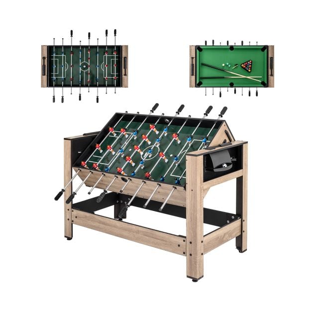 2-ühes pöörlev mängulaud teismelistele täiskasvanutele - pruun