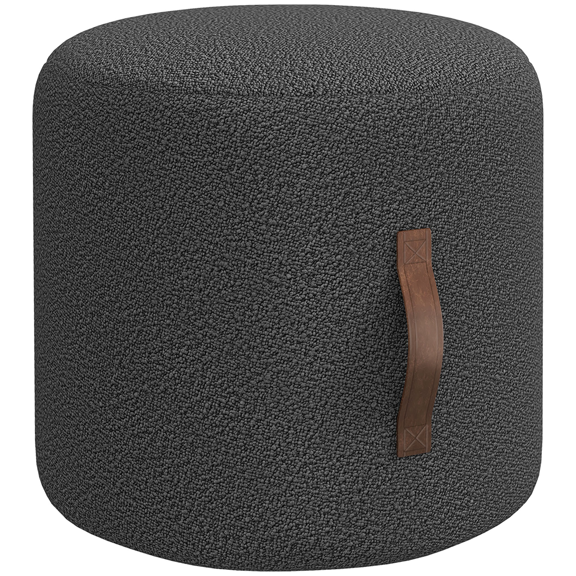 HOMCOM tumbatool, jalatool modernses disainis, tumehall + pruun