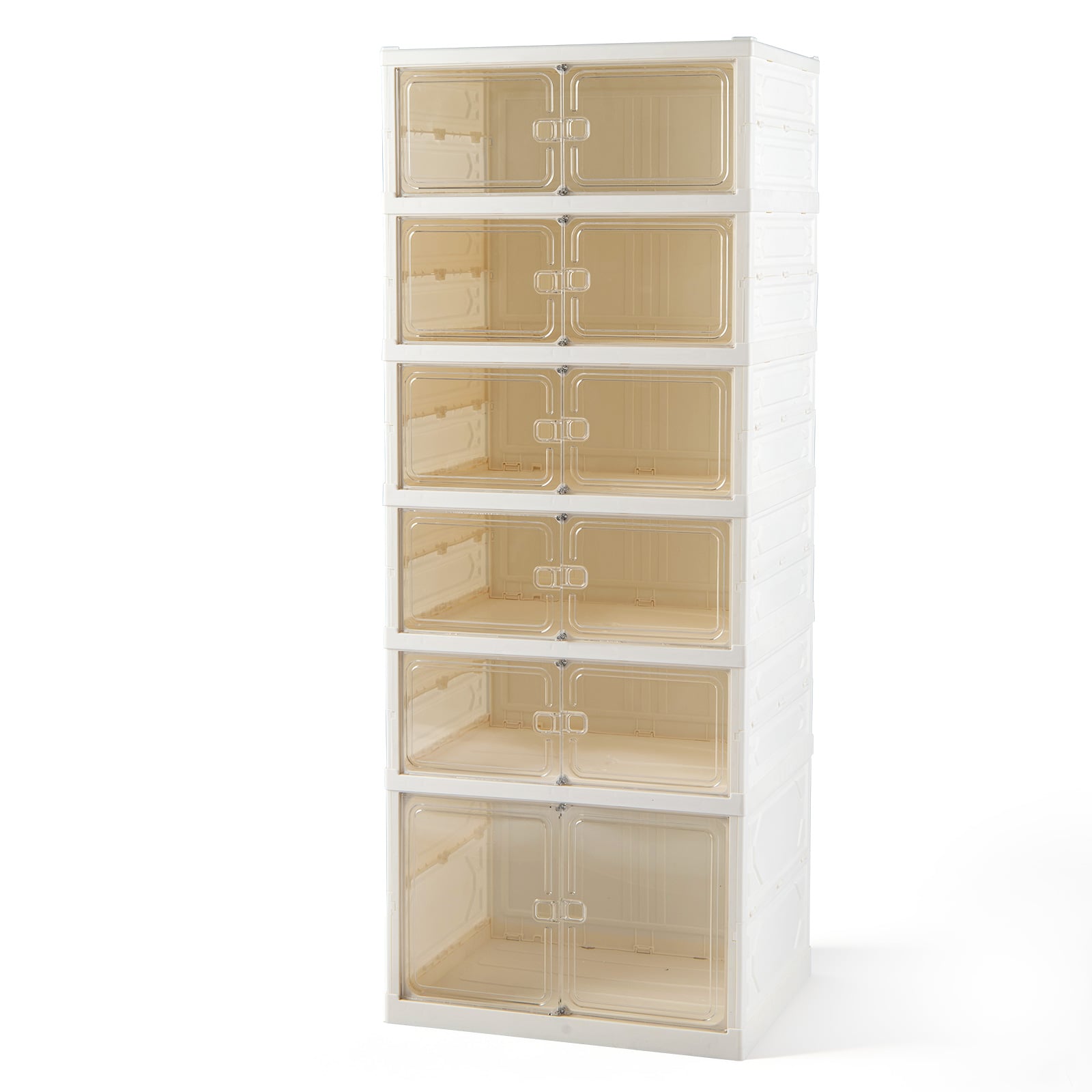 6-korruseline kingakapp 12 paari kingi jaoks magnetiliste ustega, eraldiseisev kingariiul