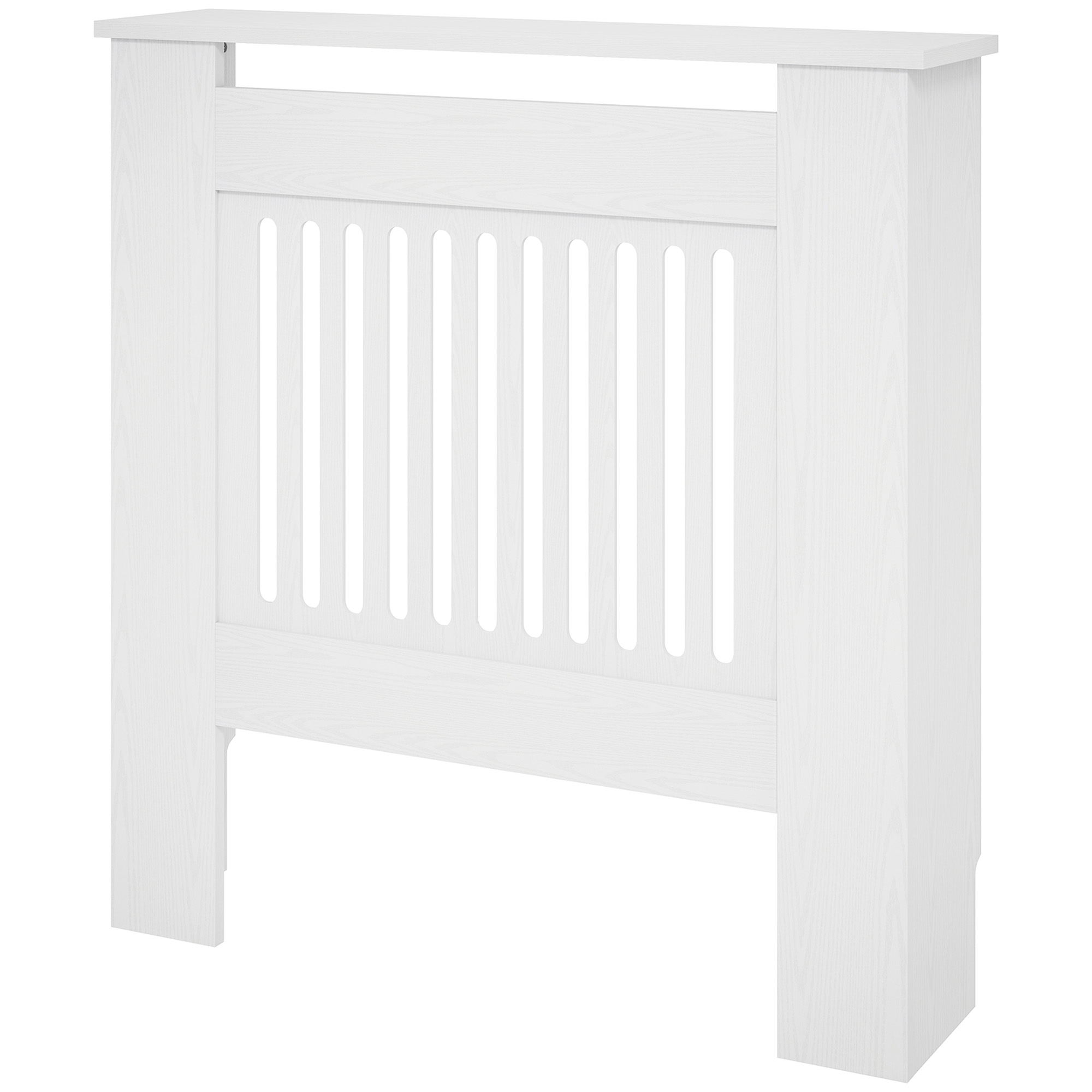 HOMCOM radiaatorikate, 78 x 19 x 81 cm, radiaatorikate magamistuppa, elutuppa, MDF, valge