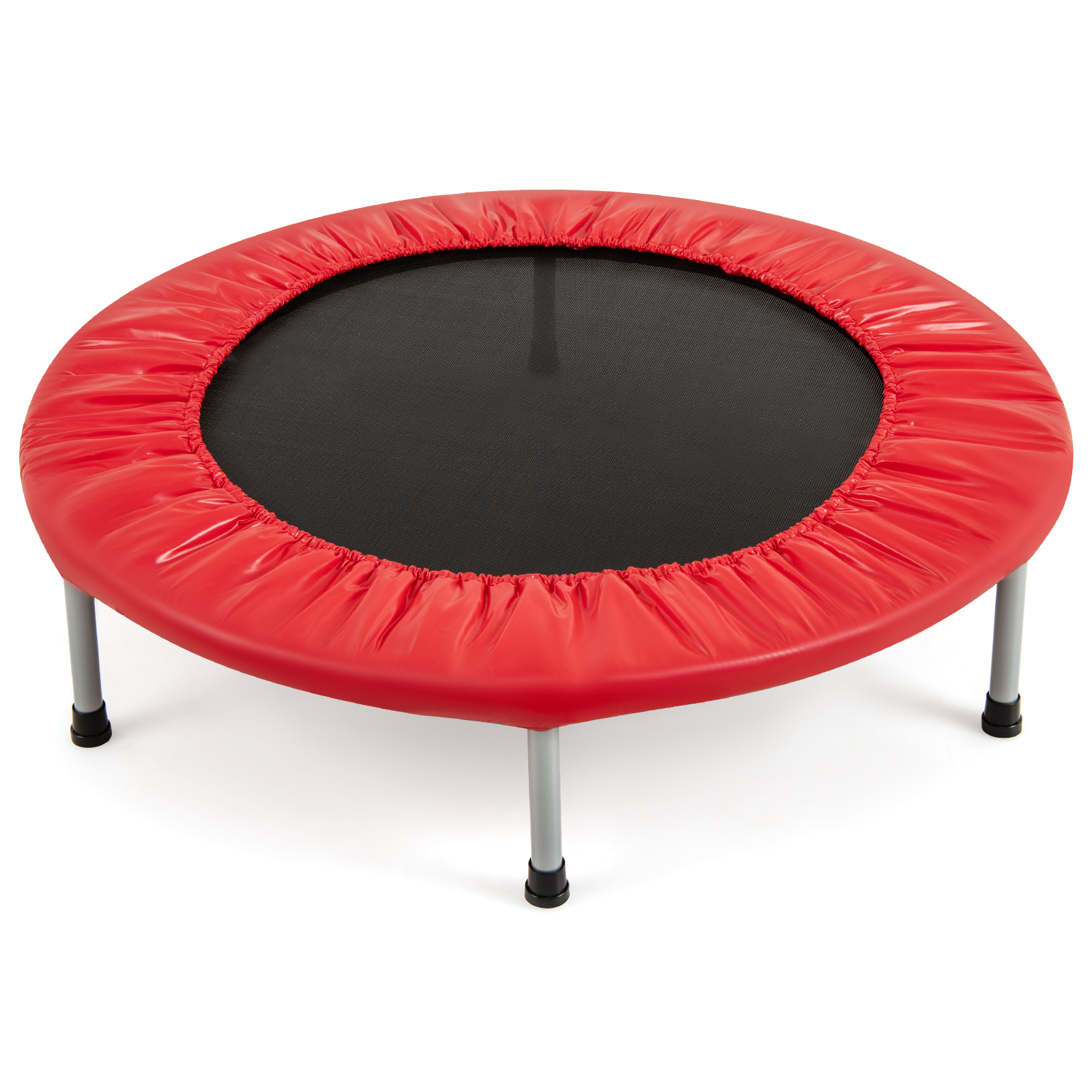 97cm mini batuut fitness batuut kokkupandav lastebatuut kuni 150kg kandevõimega punane