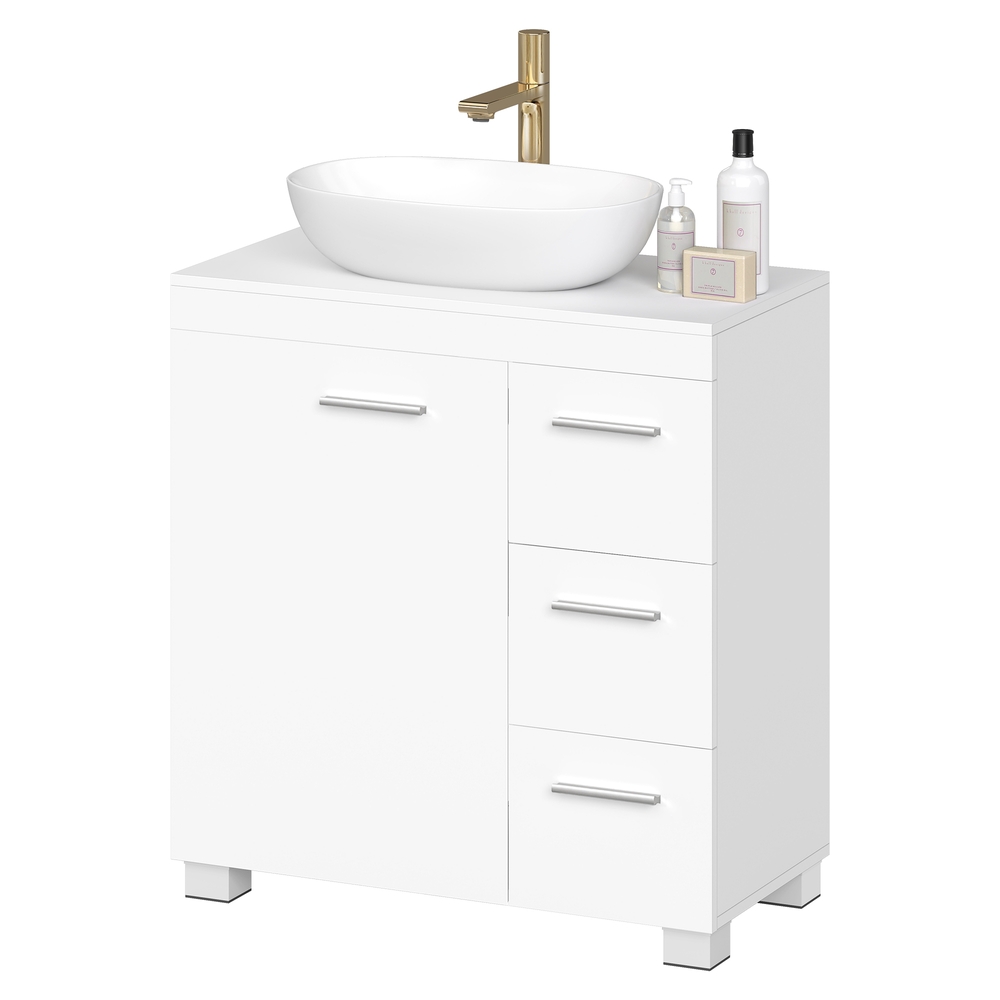 Vannitoa kapp, 30 x 60 x 64 cm, jalgadega valamukapp