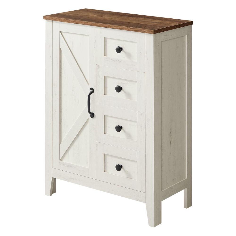 Vannitoa kapp reguleeritava riiuli ja 4 sahtliga, vannitoa hoiukapp, ustega