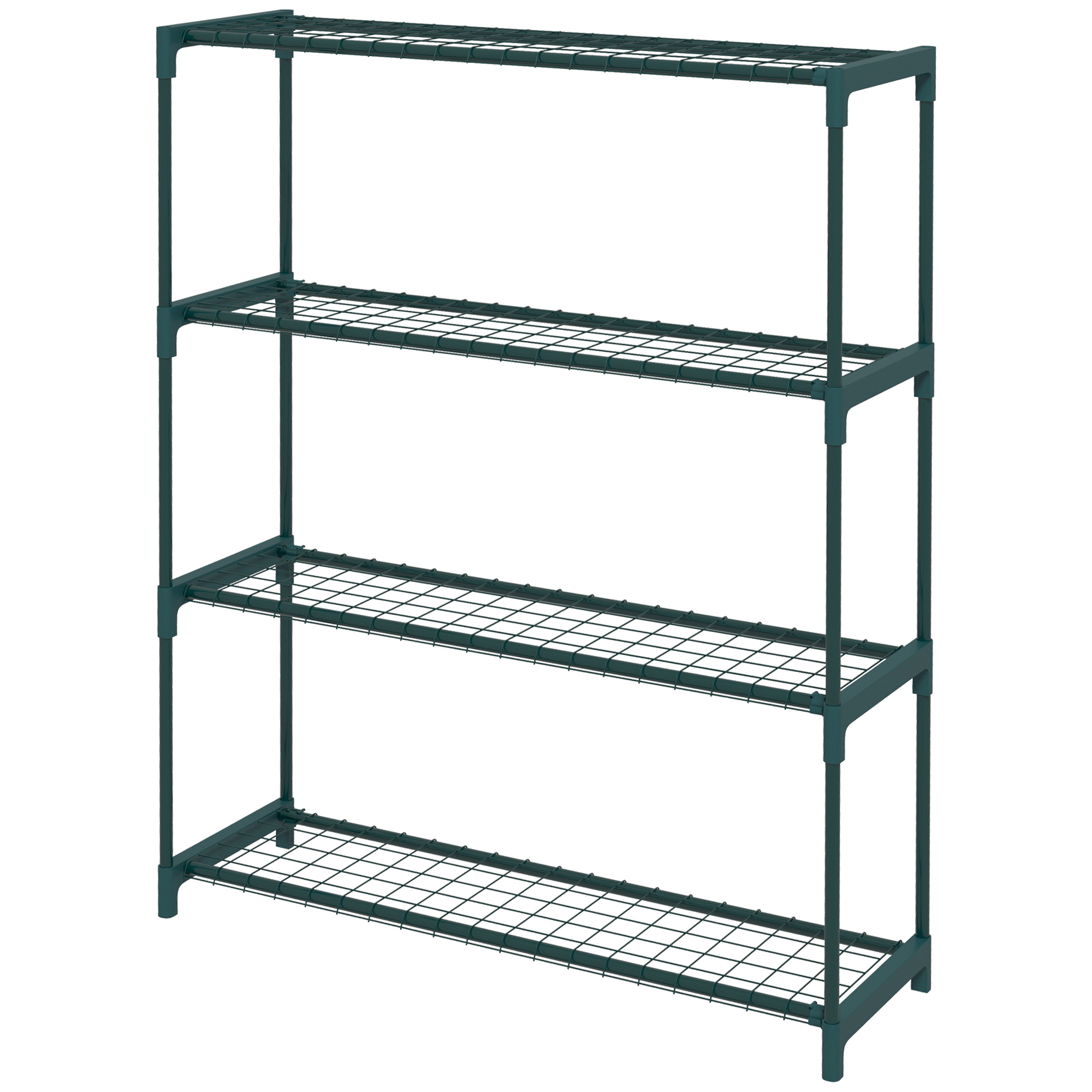 Lillealus, lillepott, 4 riiulit, 89 cm x 28 cm x 107 cm, tumeroheline