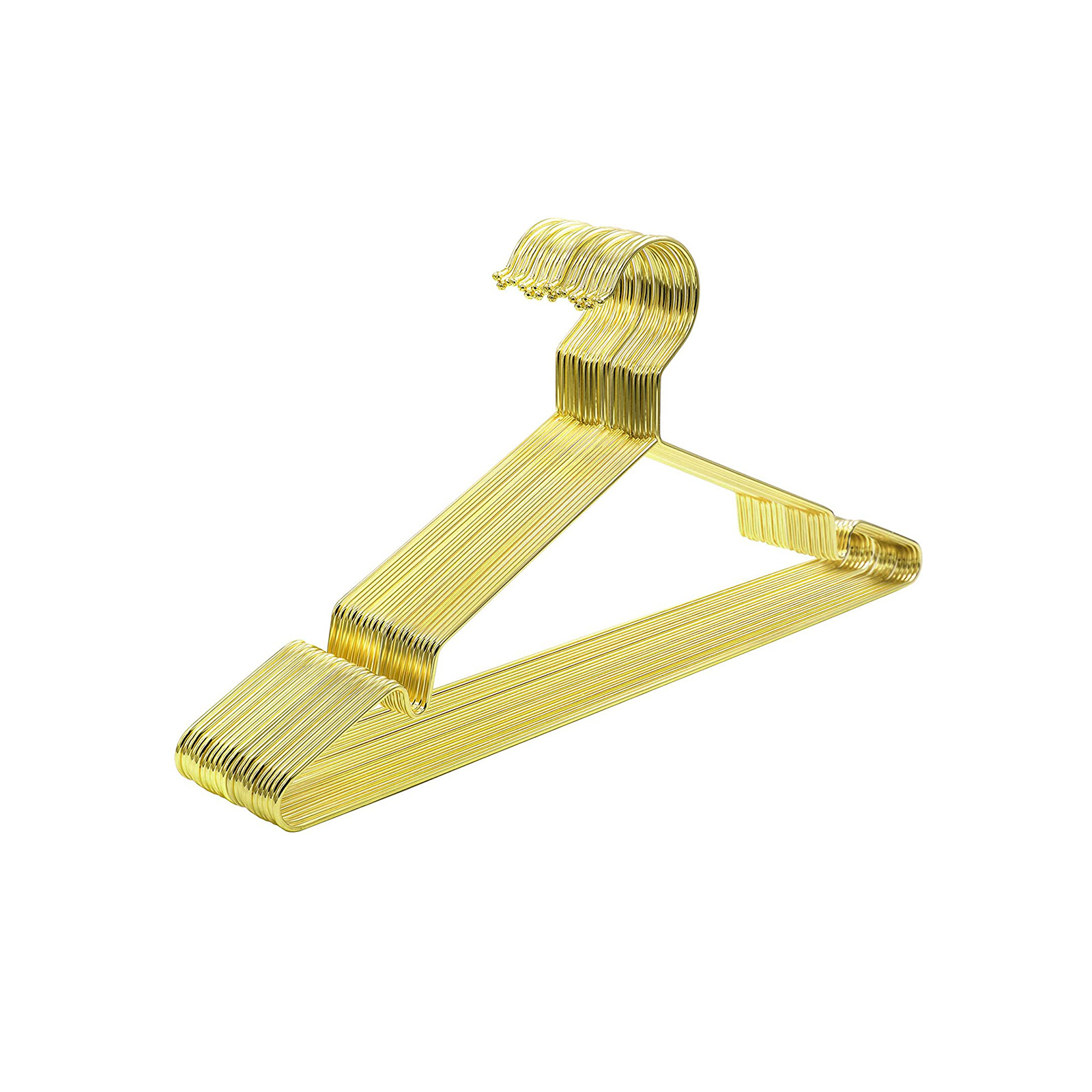 Metallist riidepuud 20 tk komplekt kuldne