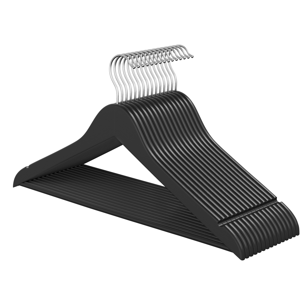 Pükste riidepuud, 20 tk komplekt, puidust riidepuud