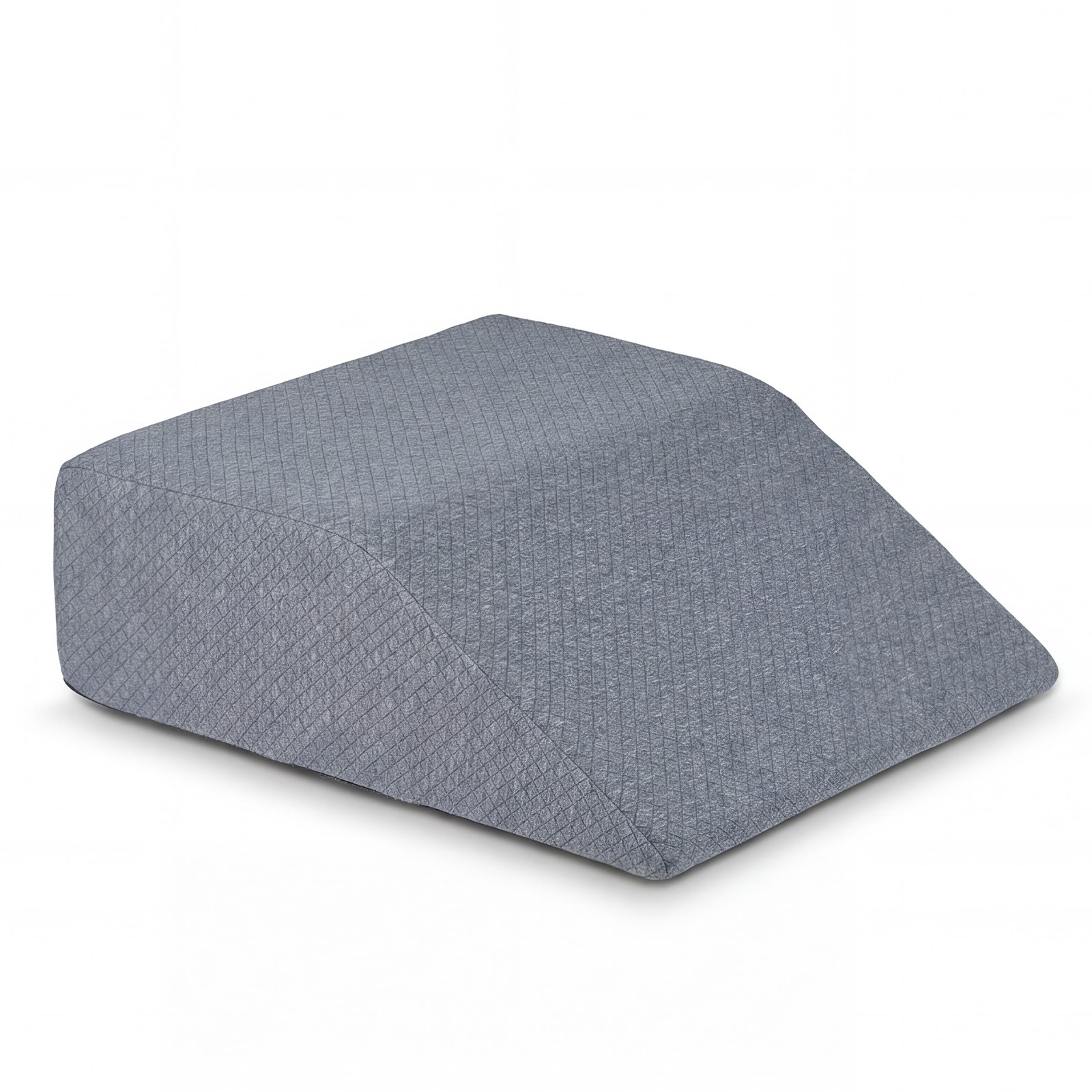 Ergonoomilised mäluvahust (Memory Foam) jalgade tõstepadjad, hingava ja pestava kattega veenilaiendite- ja tugipadi, hall