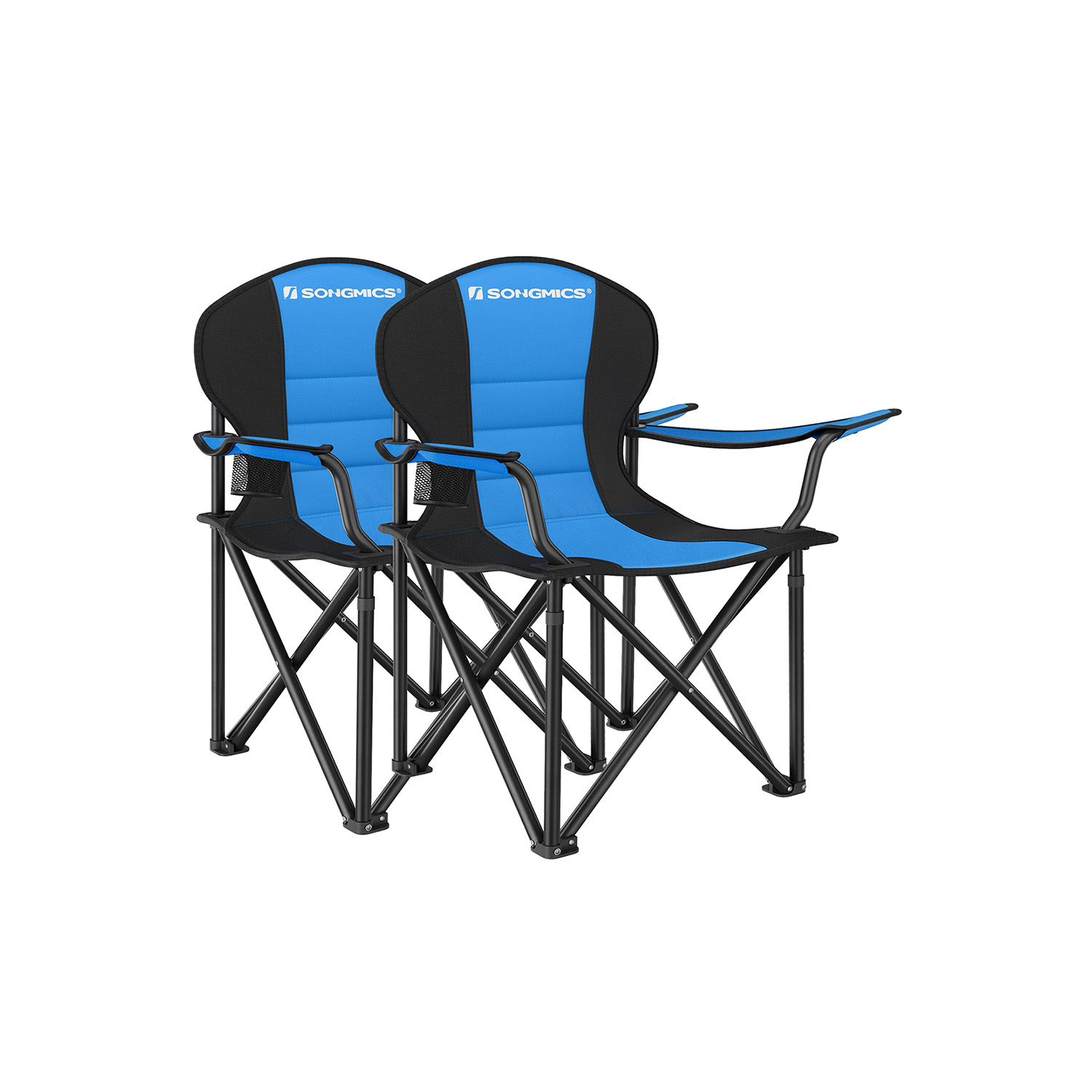 Polsterdatud matkatoolid, 2-osaline komplekt