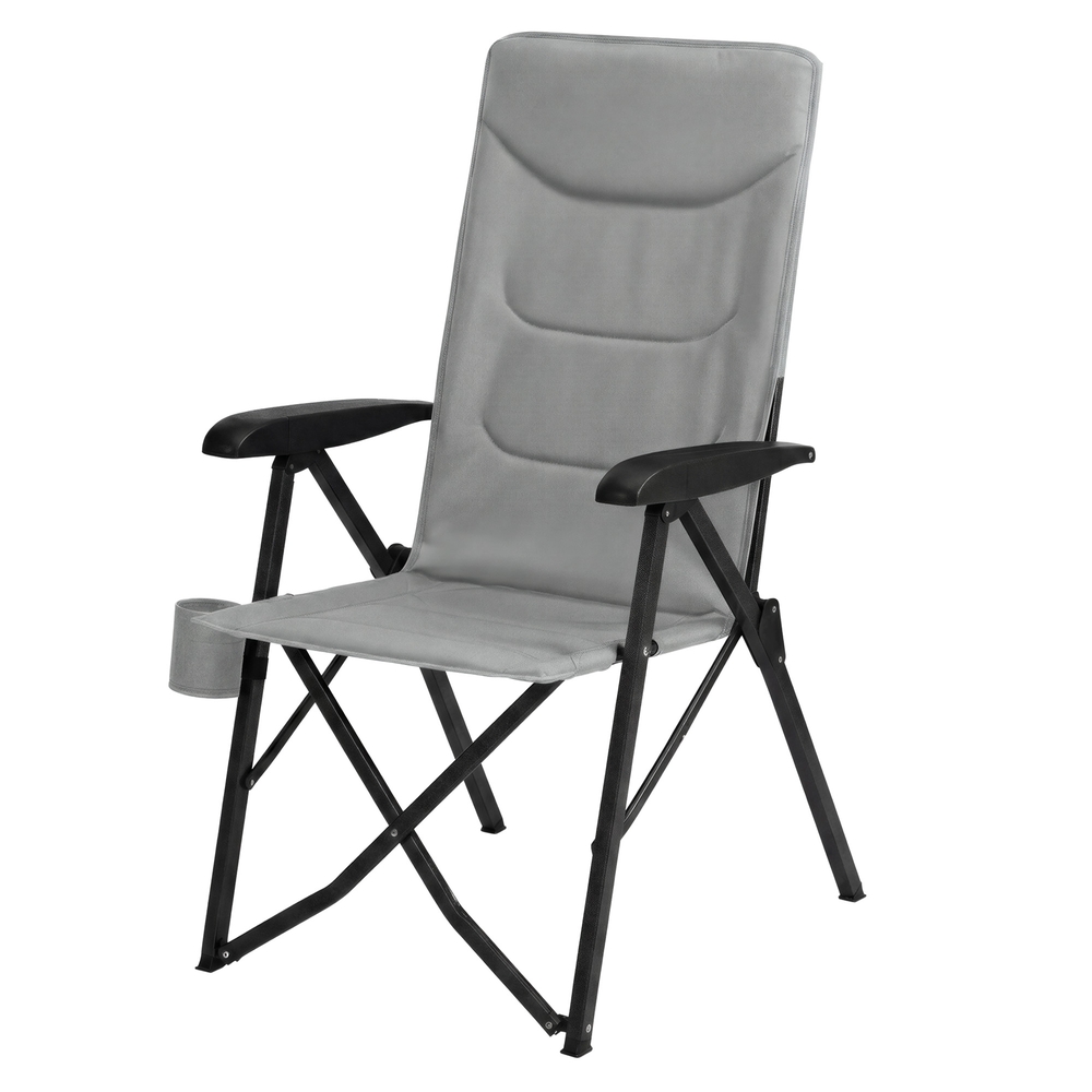 Kokkupandav tool reguleeritava seljatoega, kokkupandav tool täiskasvanutele, joogihoidja