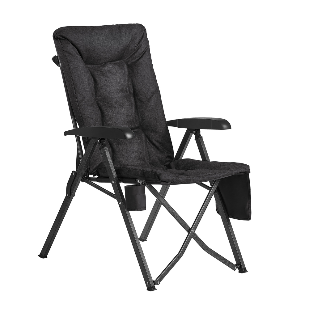 Matkatool, reguleeritav seljatugi 95°-150°, 6 cm polster