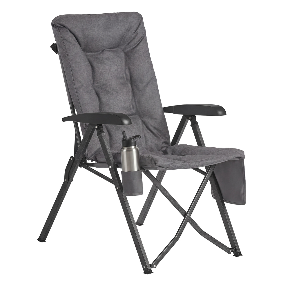 Matkatool, reguleeritav seljatugi 95°-150°, 6 cm polster