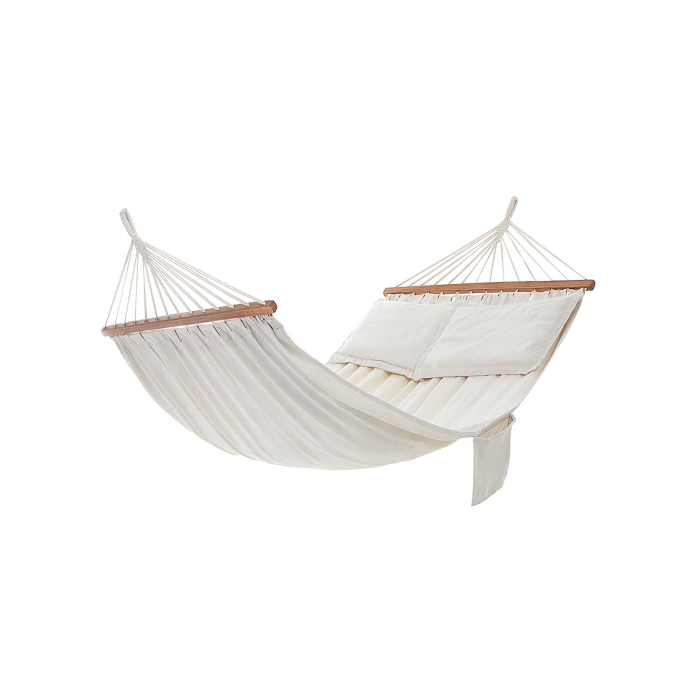 Rippkiik, mitmele inimesele, puidust varbaga, 210 × 150 cm