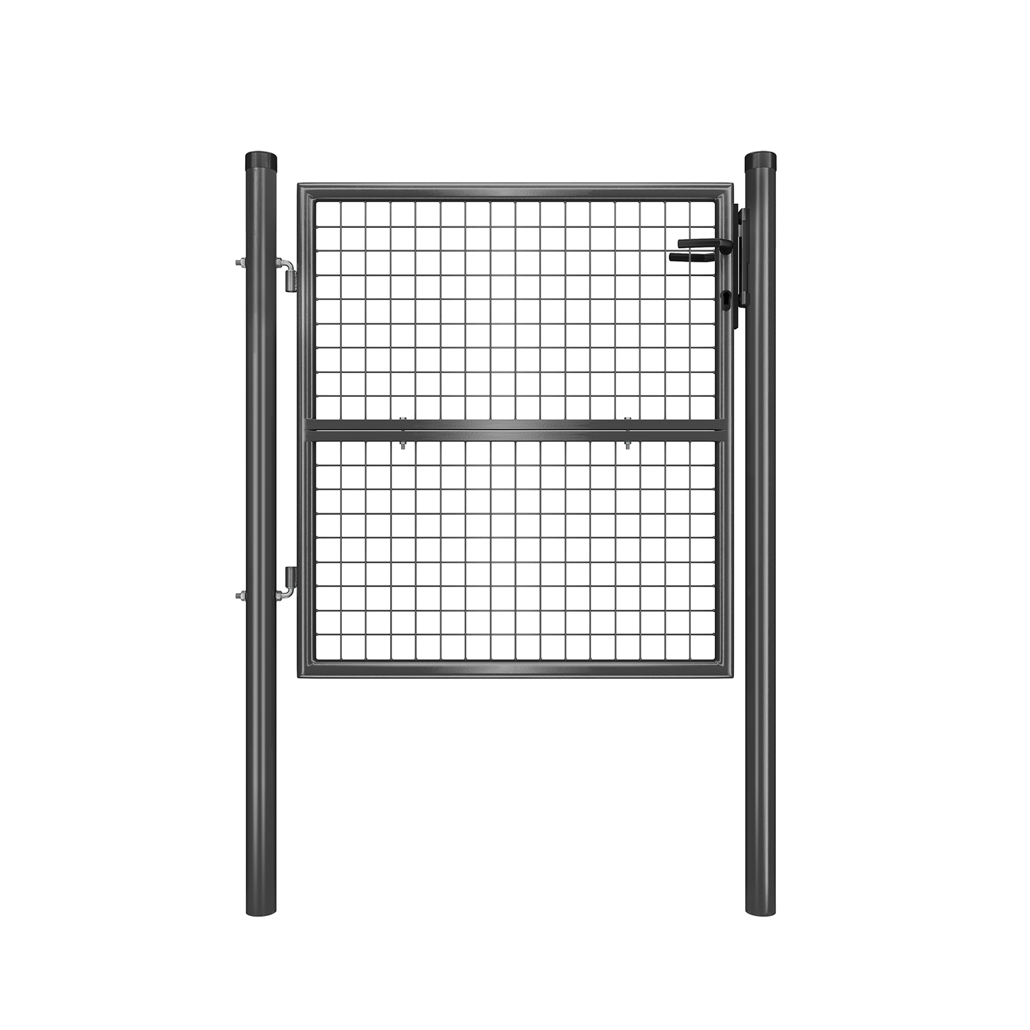 Lukustatav aiavärav tsingitud terasest