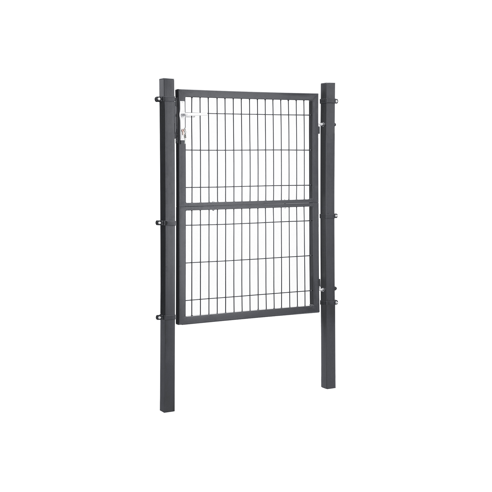 Tsingitud terasest aiavärav