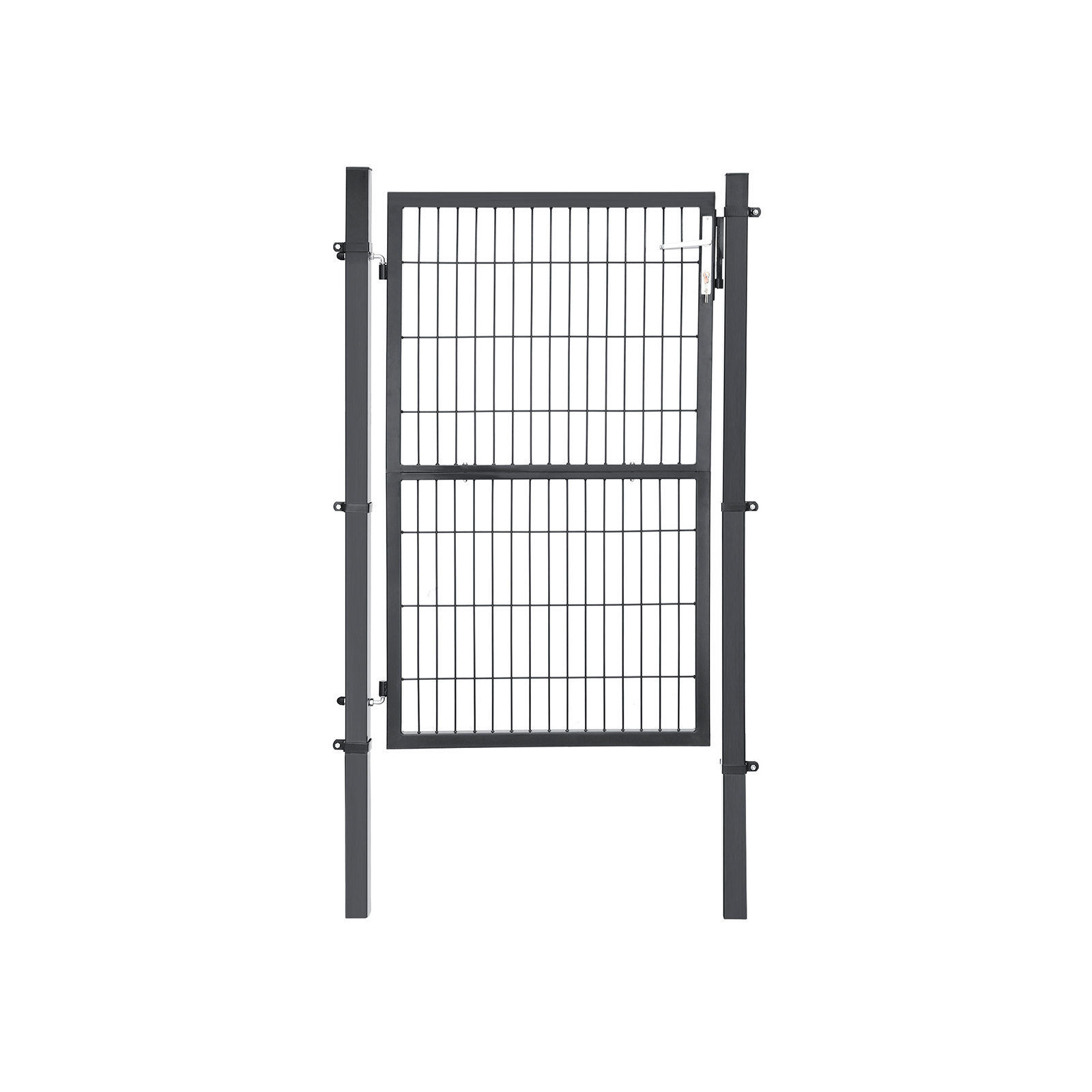 Hallist tsingitud rauast aiavärav