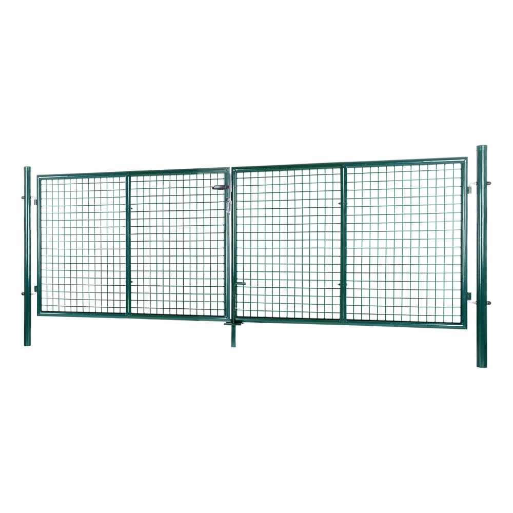 Aiavärav, aiauks, tsingitud terasest