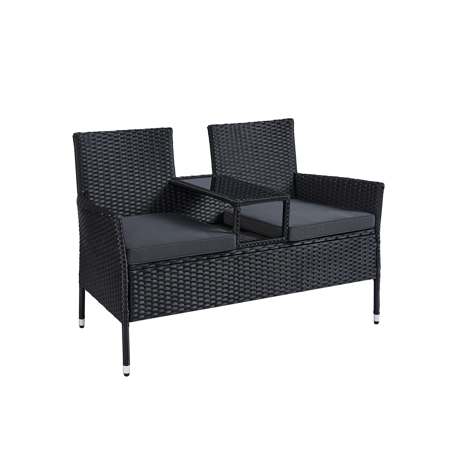 Rõdumööbel PE polürotangist