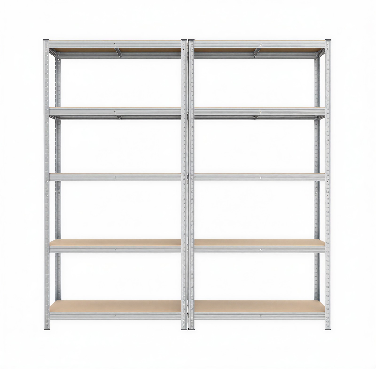 Tugevdatud riiulid, 2 tk komplekt, hoiuriiulid, keldririiulid