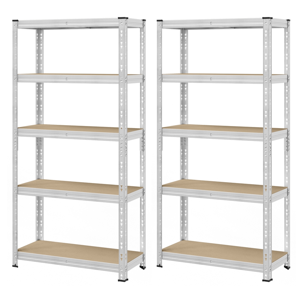 Tugevdatud riiulid, 2 tk komplekt, keldririiulid, kandevõime kuni 875 kg