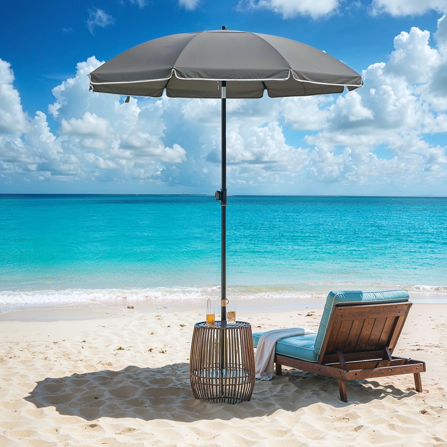 Päikesevari 160 cm, päikesekaitse, UPF 50+