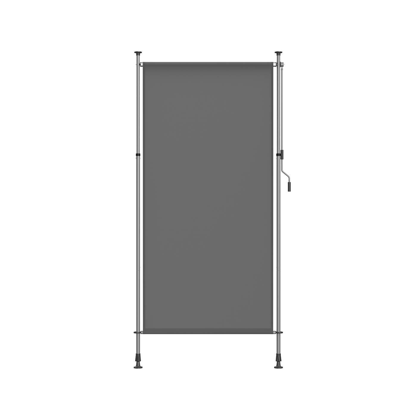 Vertikaalne markiis, kõrguse reguleerimine 120 x (220-300) cm antratsiithall