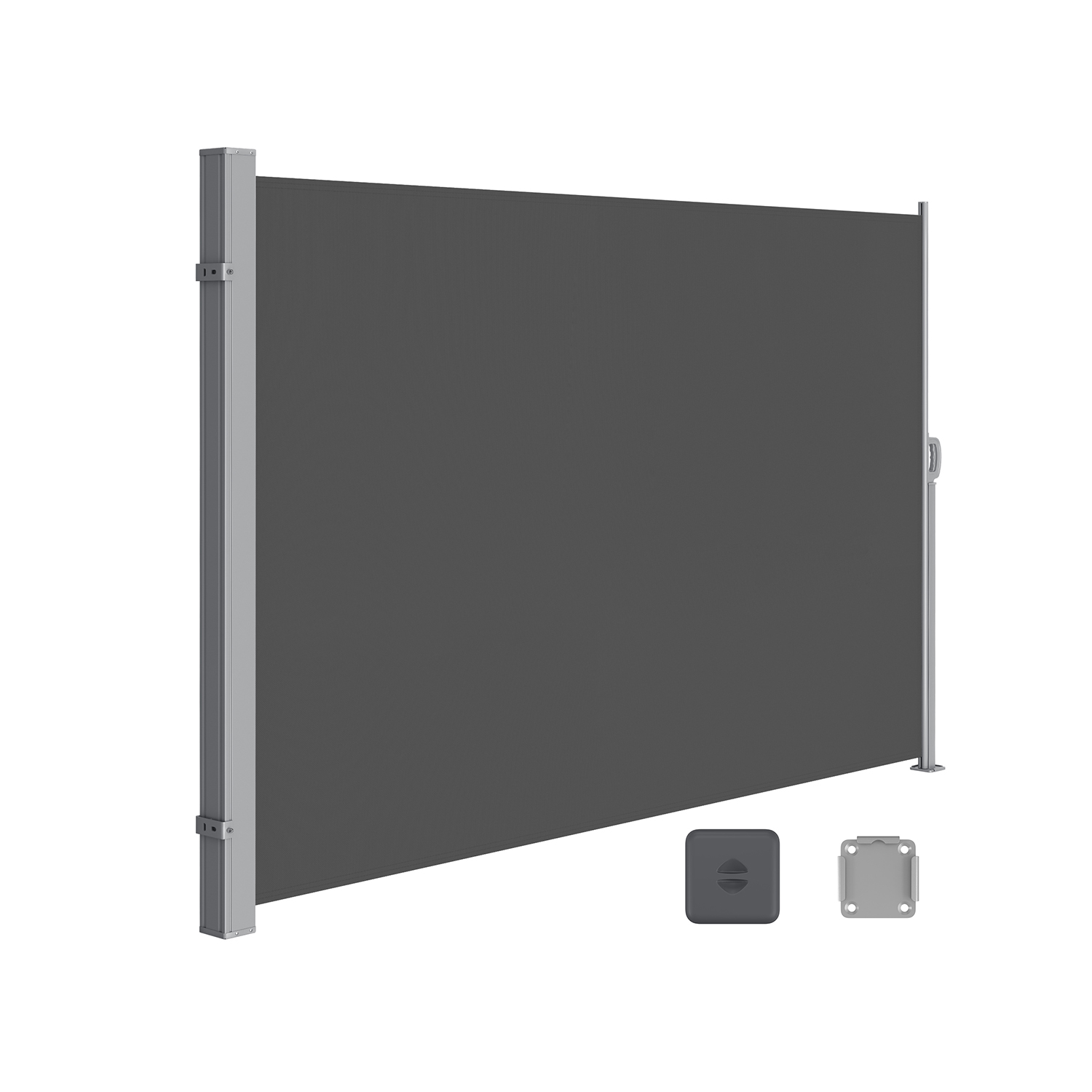 Külgmarkiis väljatõmbatav 200 x 350 cm nähtavus- ja päikesekaitse