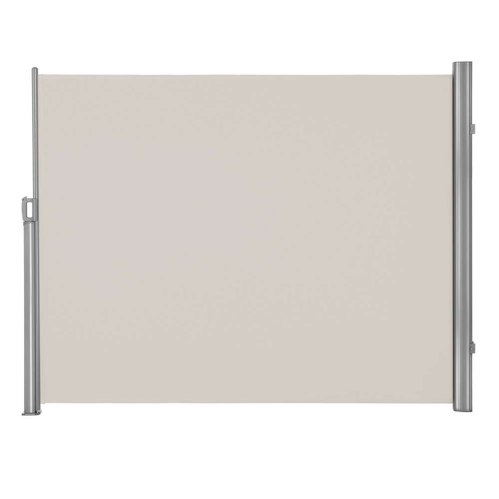 Külgmine varikatus alumiiniumisulamist kassetiga, pikendatav, läbipaistmatu