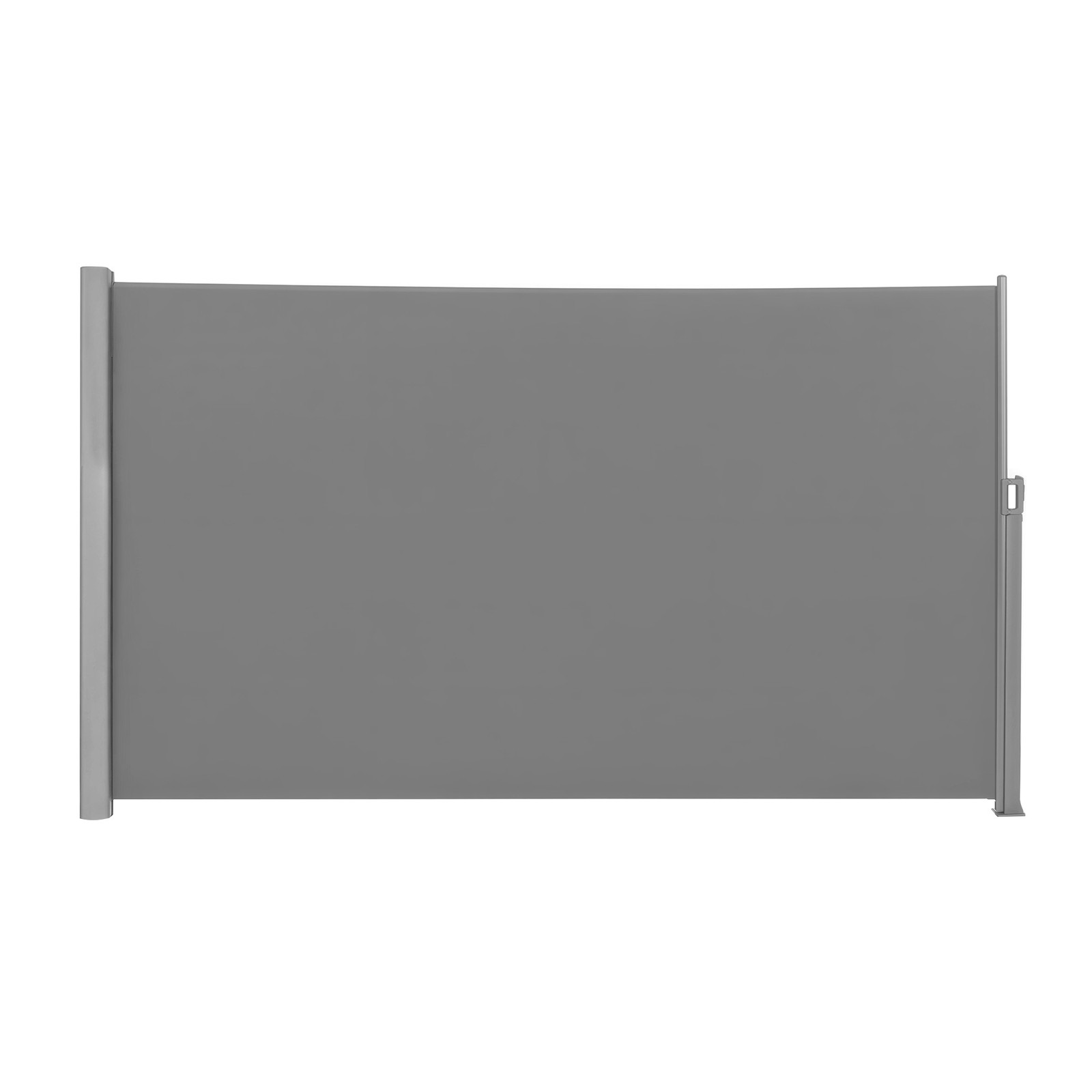 Külgmine varikatus alumiiniumisulamist kassetiga, pikendatav, läbipaistmatu