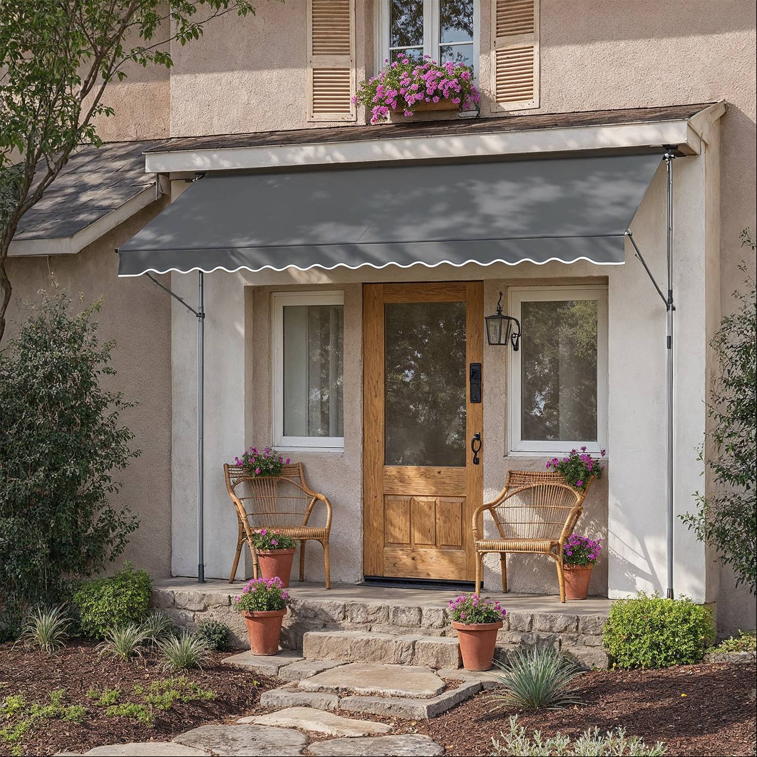 Kinnitusmarkiis, rõdumarkiis, kõrguse reguleeritav