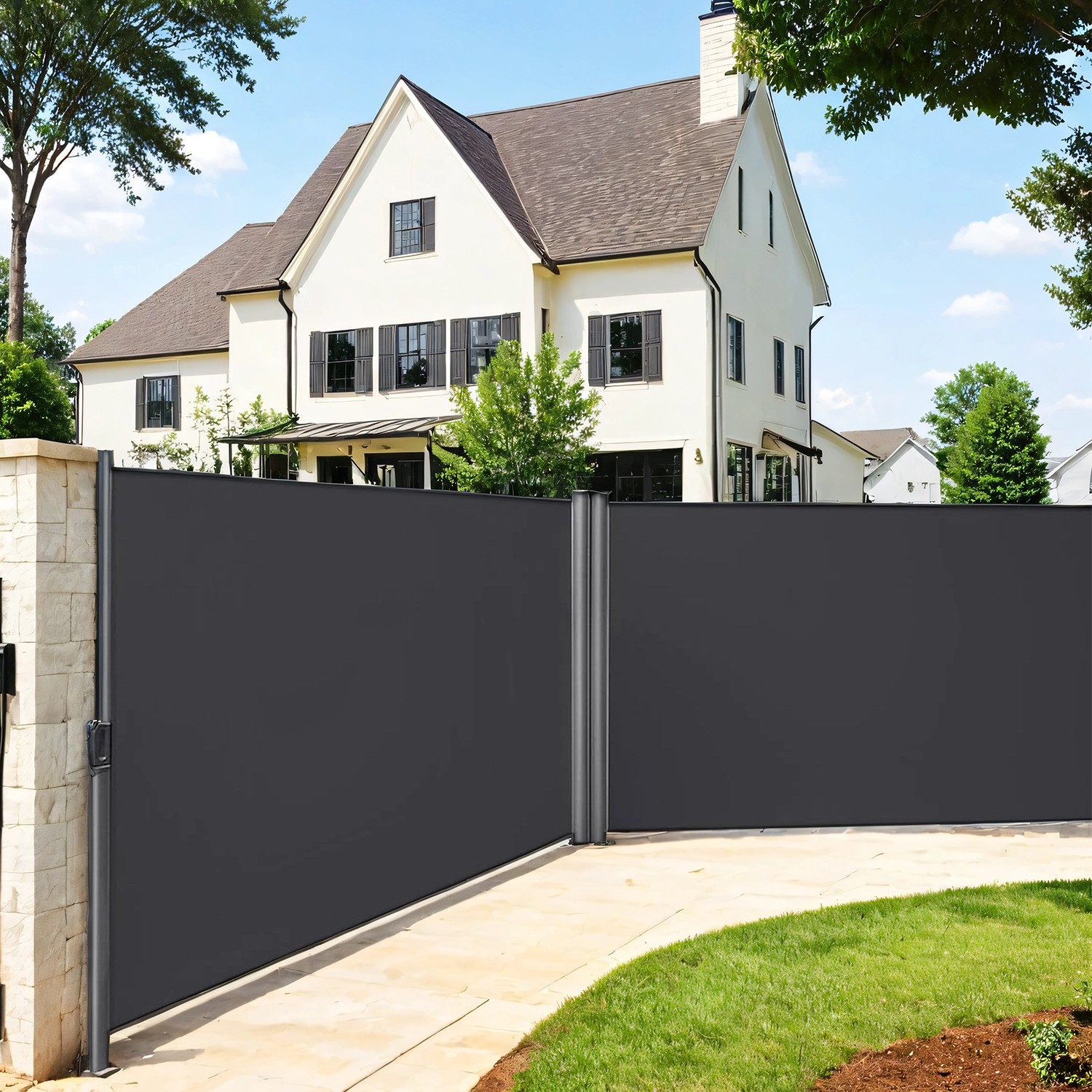 Kahepoolne markiis, 1,8 x 6 m (K x P)