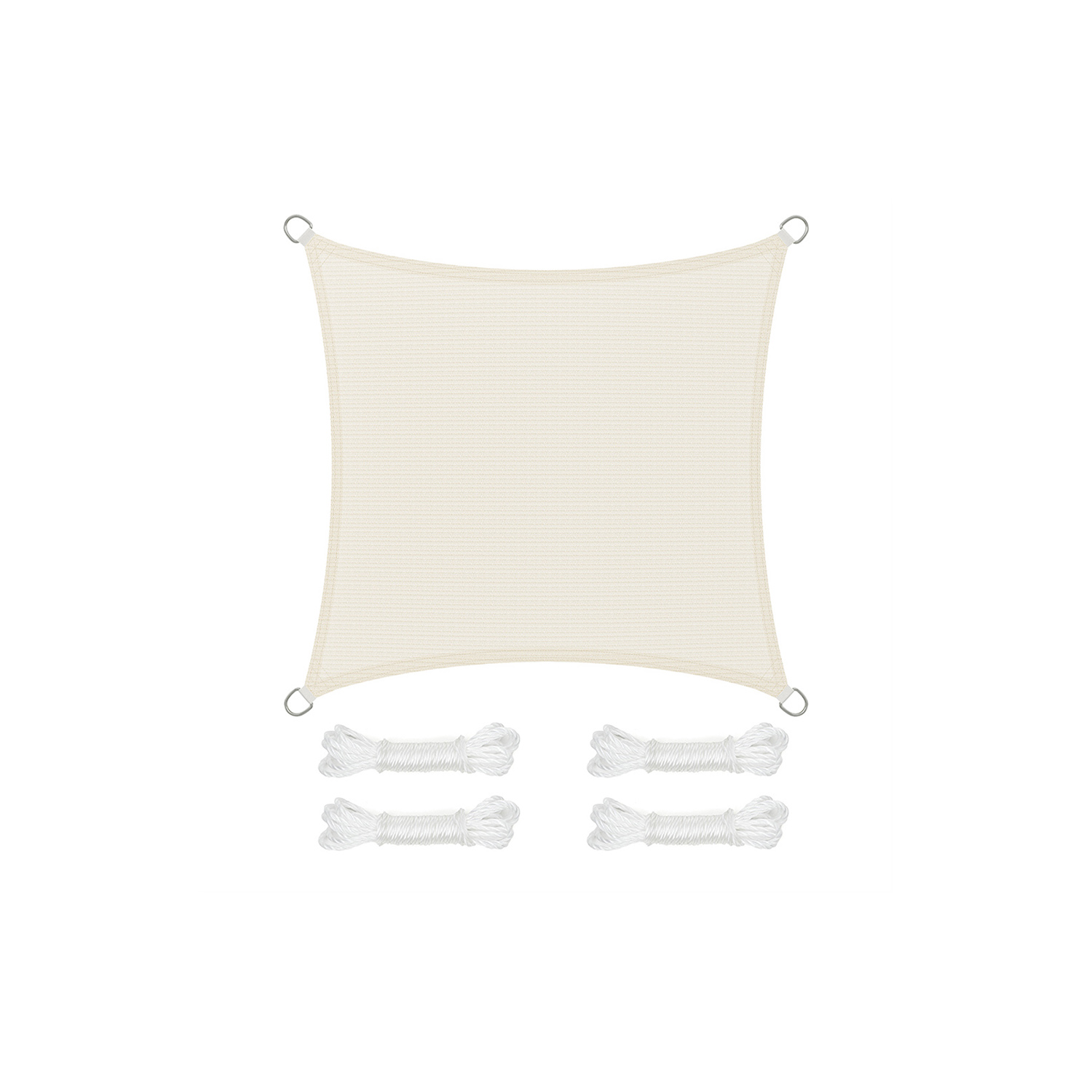 HDPE kangast päikesekaitse 4 x 4 m ruut