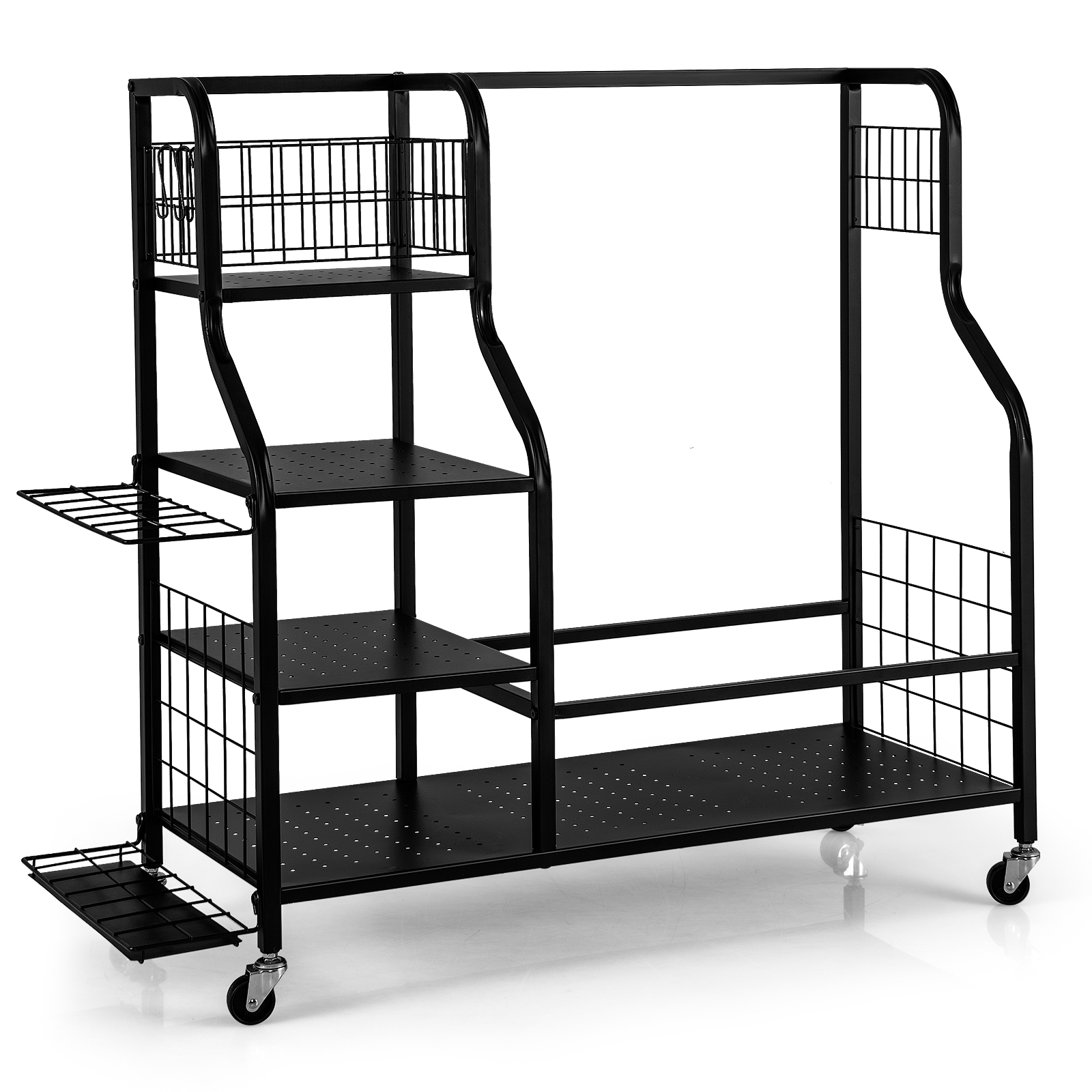 Golfikoti 2 golfikoti ja klubihoidjaga, lukustatavad rattad