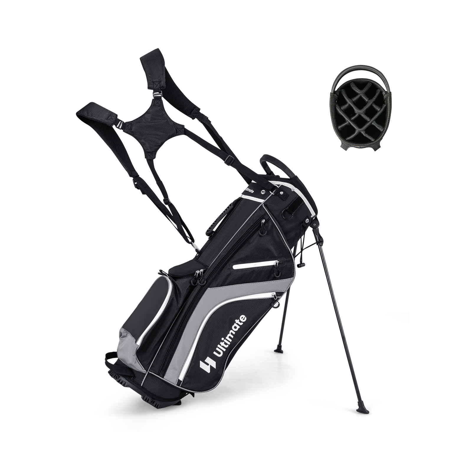 Kerge golfikott 14 jaotisega ja 6 taskuga hall