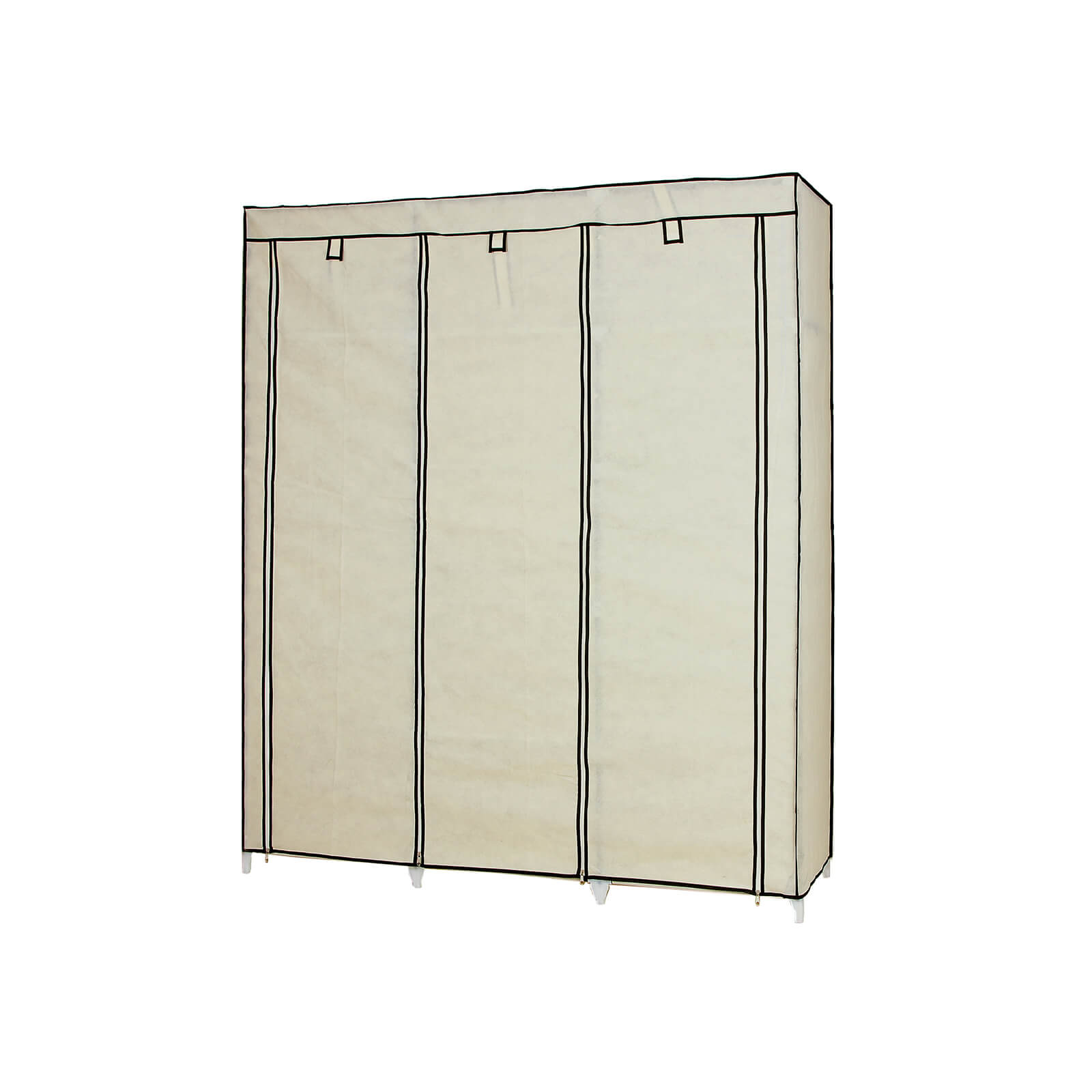 Riidekapp (150 x 45 x 175 cm) beež