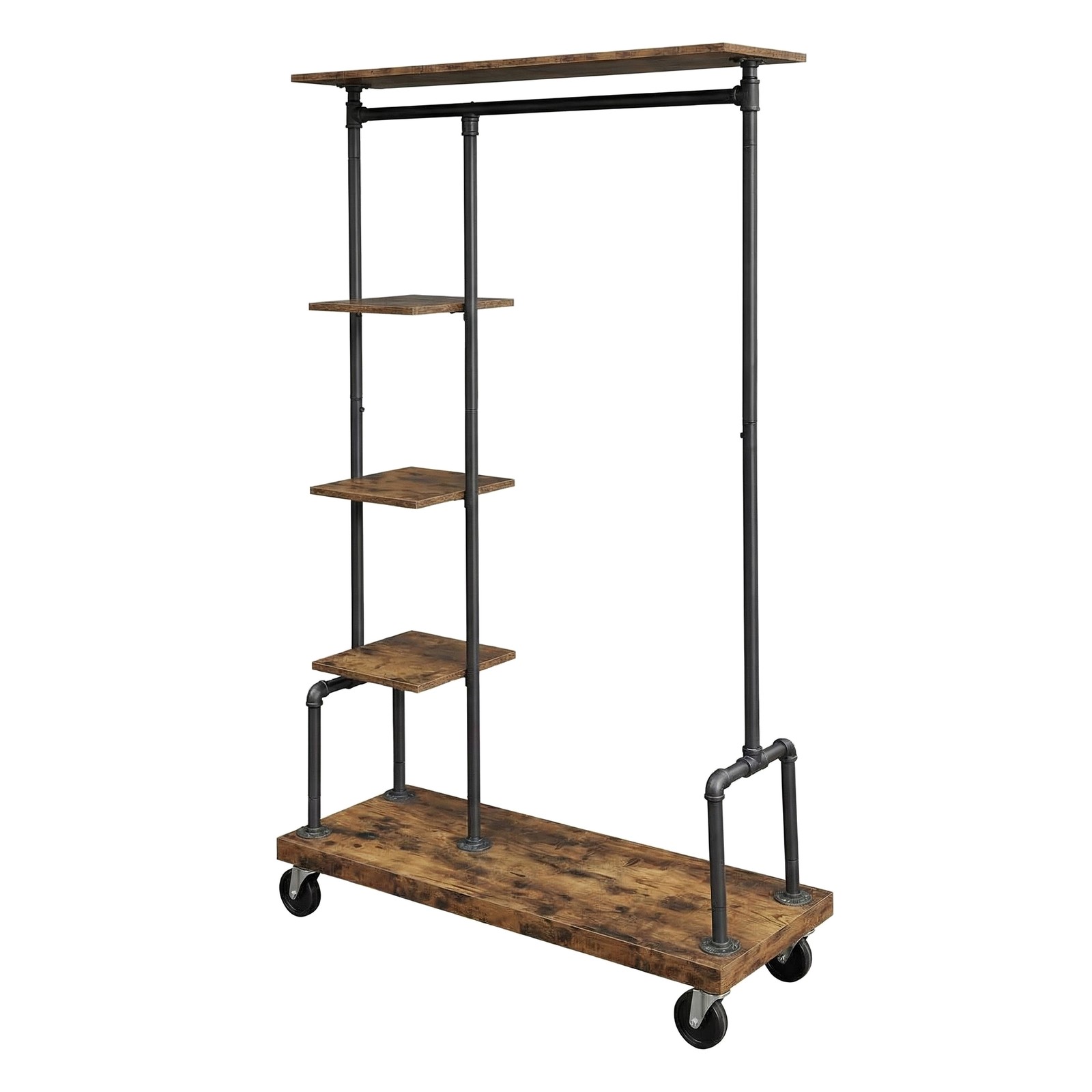 Riidepuuraam, tööstusdisain, ratastel riidepuuraam