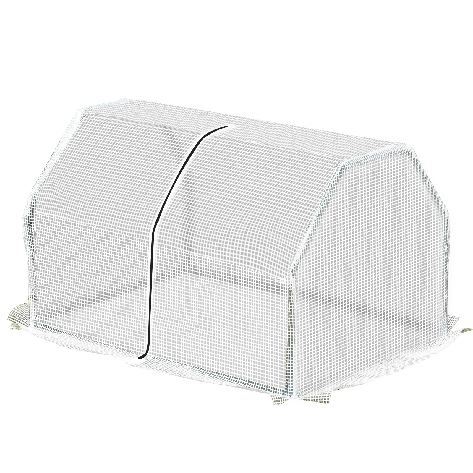 Minikasvuhoone, ilmastikukindel, kergesti transporditav, 99 cm x 71 cm x 60 cm, tunnelkast, roheline