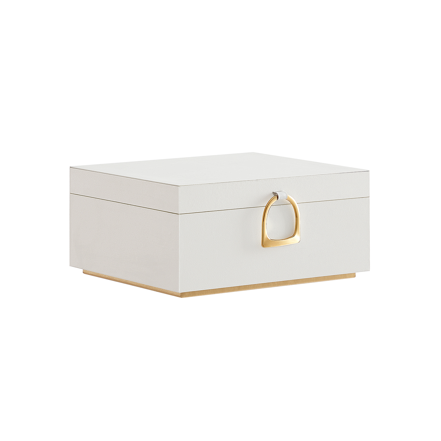 Ehtekarp 2 taset käepideme ja painduva ehtealusega valge