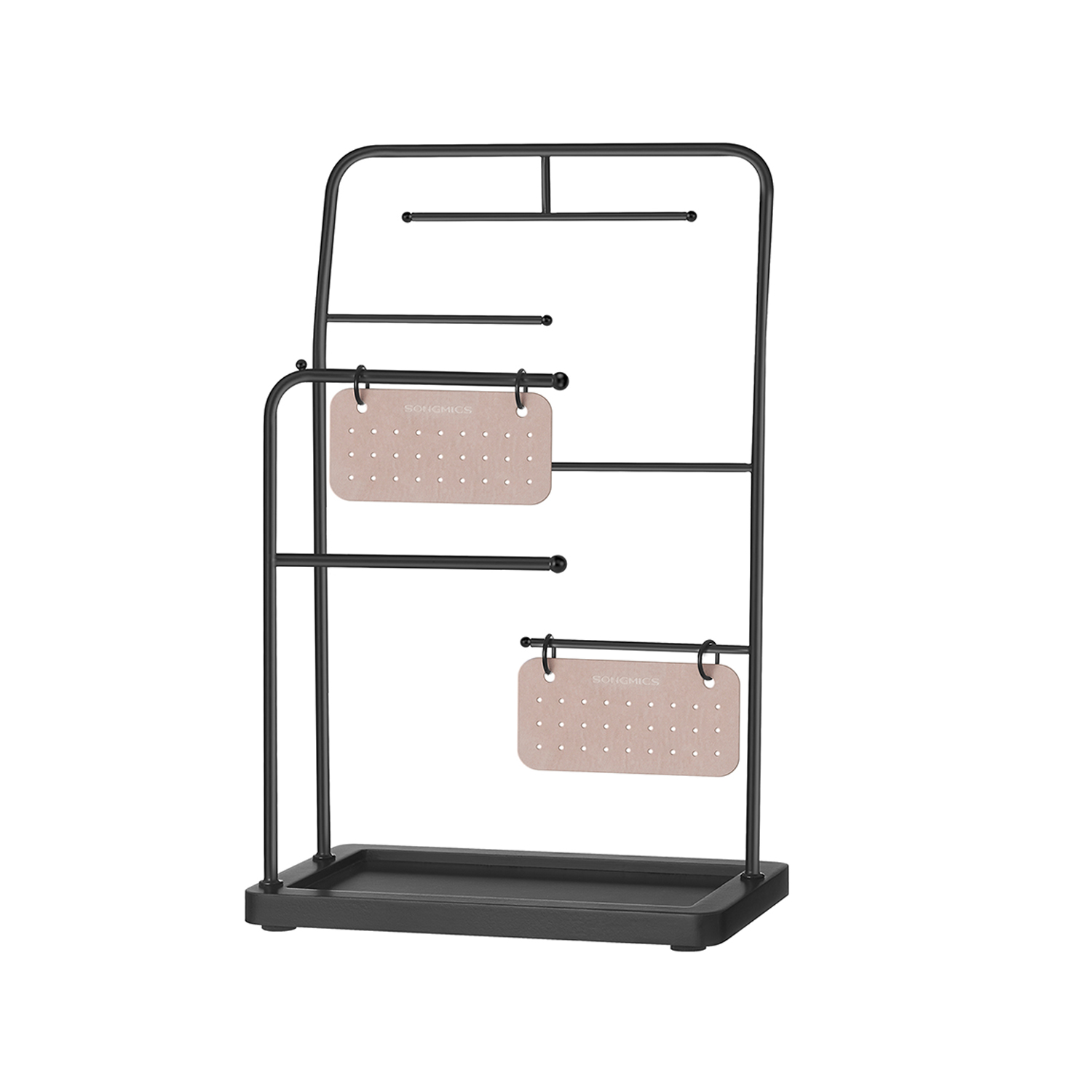 Tindimustast metallist ehtehoidja 6 riputusvardaga