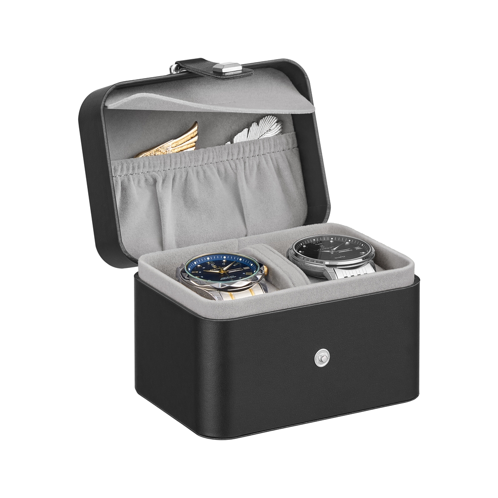 Kahe sektsiooni ja pehme voodriga kellakarp