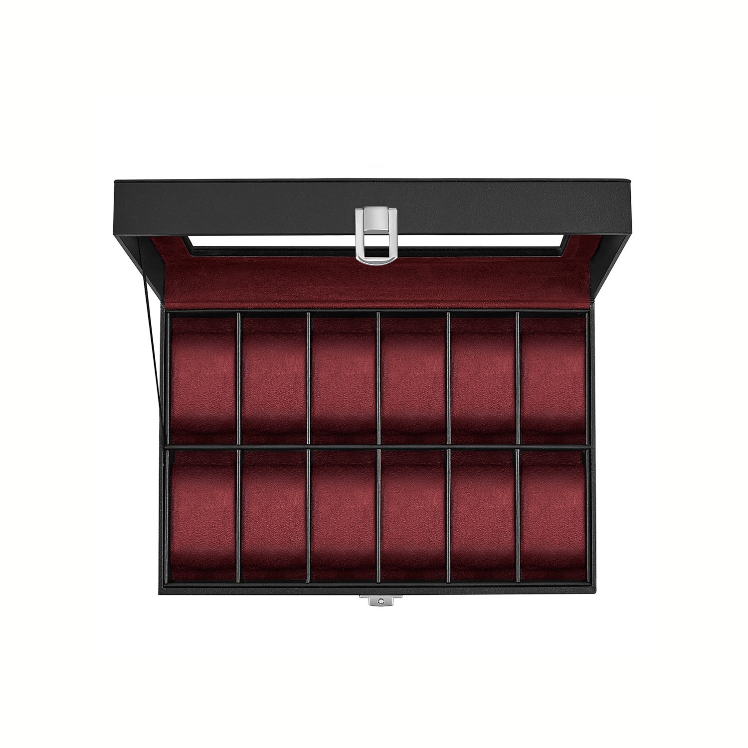 Klaaskaane ja eemaldatavate kellapatjadega kellakarp