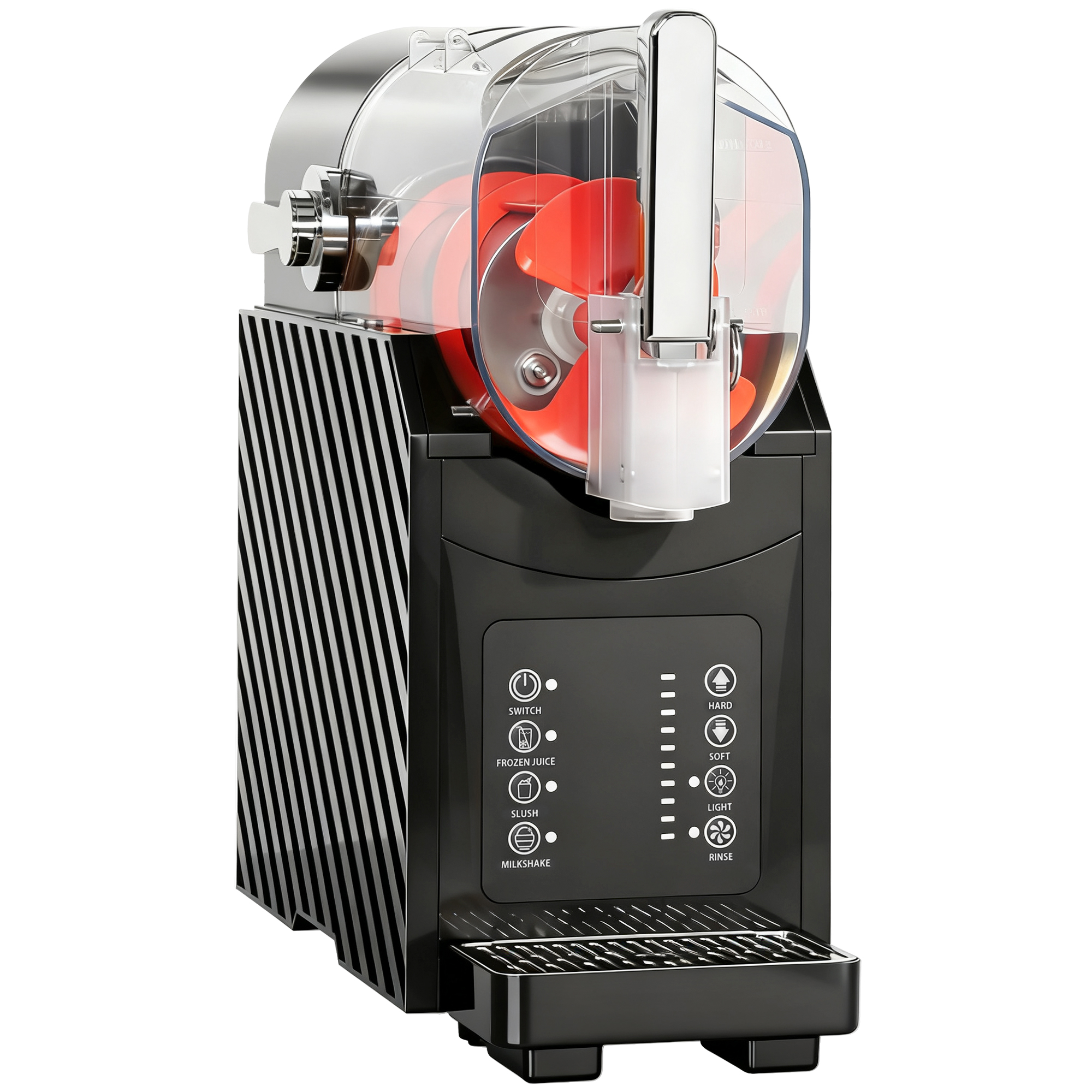 Slushimasin, kiire jahutus, segamisfunktsioon, 2,4 L, valgustusfunktsioon, must