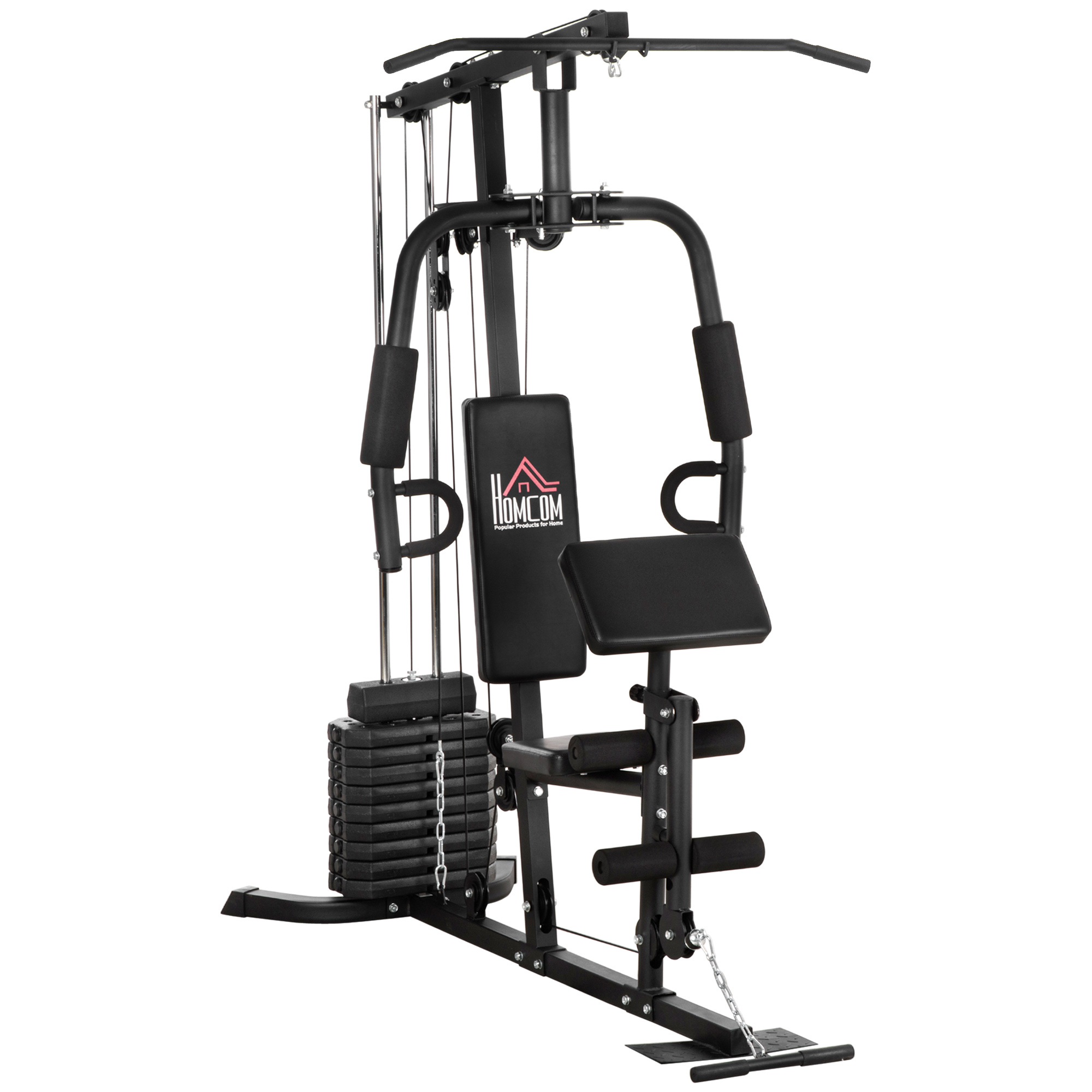 Treeningjaam, 45 kg raskusplokk, 18 harjutust