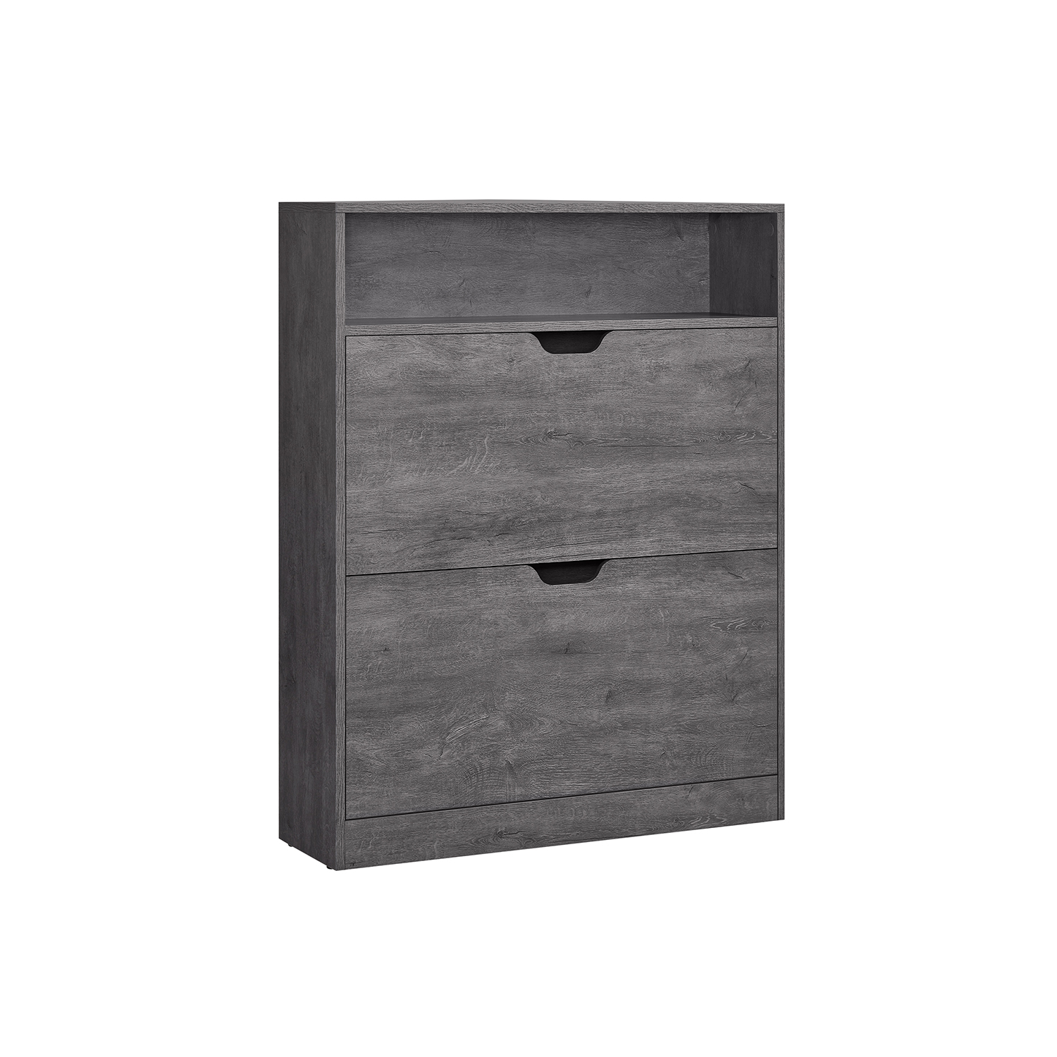 Kingakapp 2 klappi avatud sektsioon uduhall