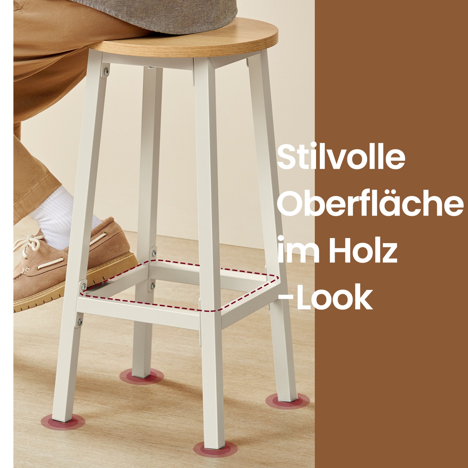 Baaritoolide komplekt 2 tk, baaritoolid, köögitoolid metallraamiga