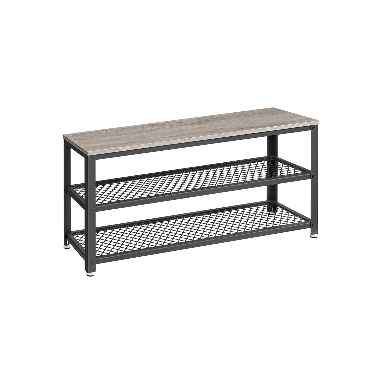Kingapink kahe restiga 30 x 100 x 45 cm greige-must